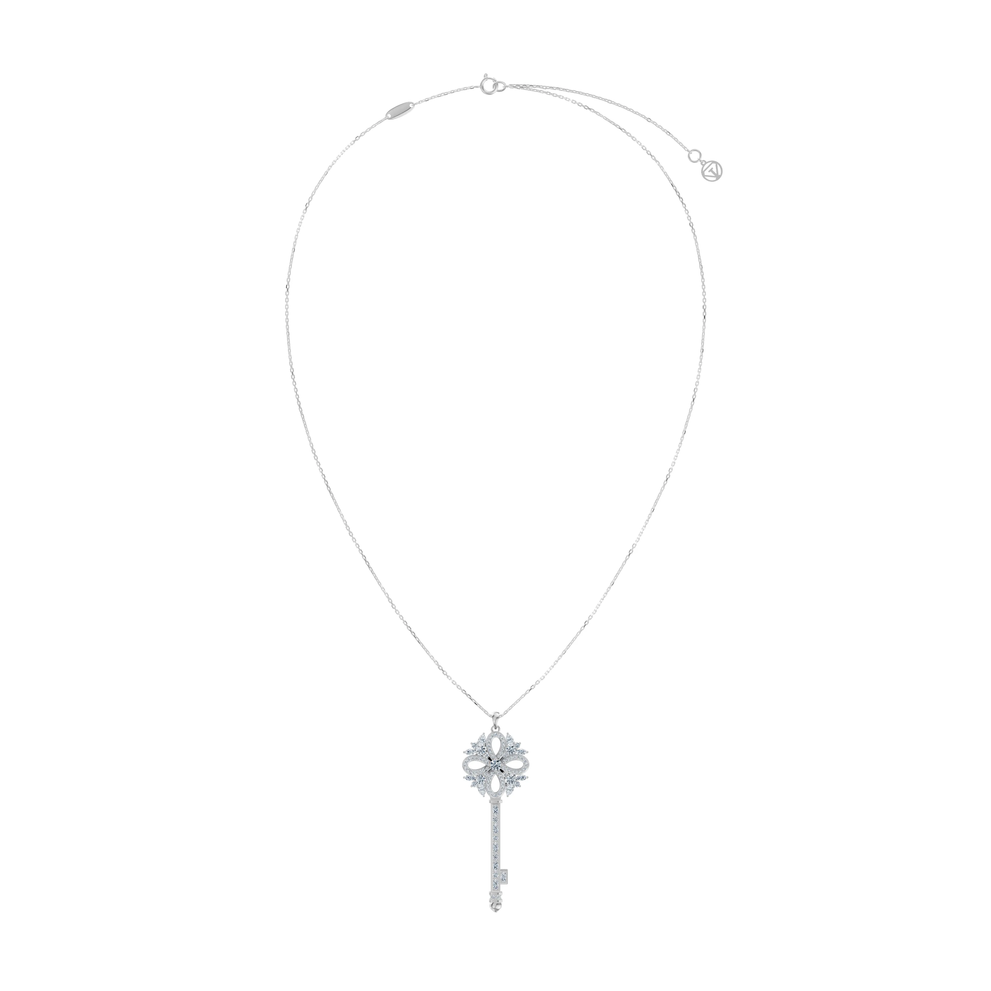 eternal blossom key pendant - hover - 4