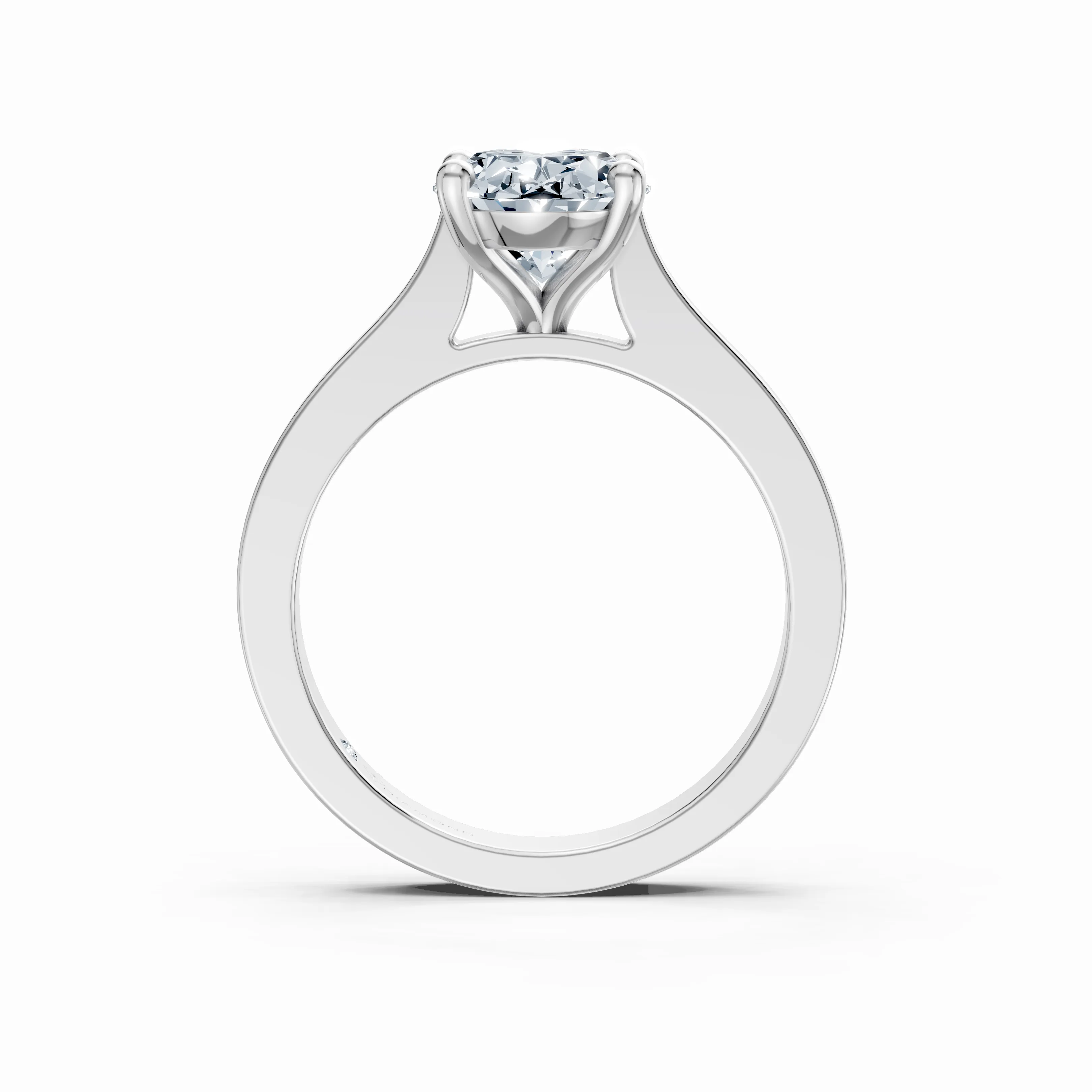 celeste oval solitaire ring - hover - 4
