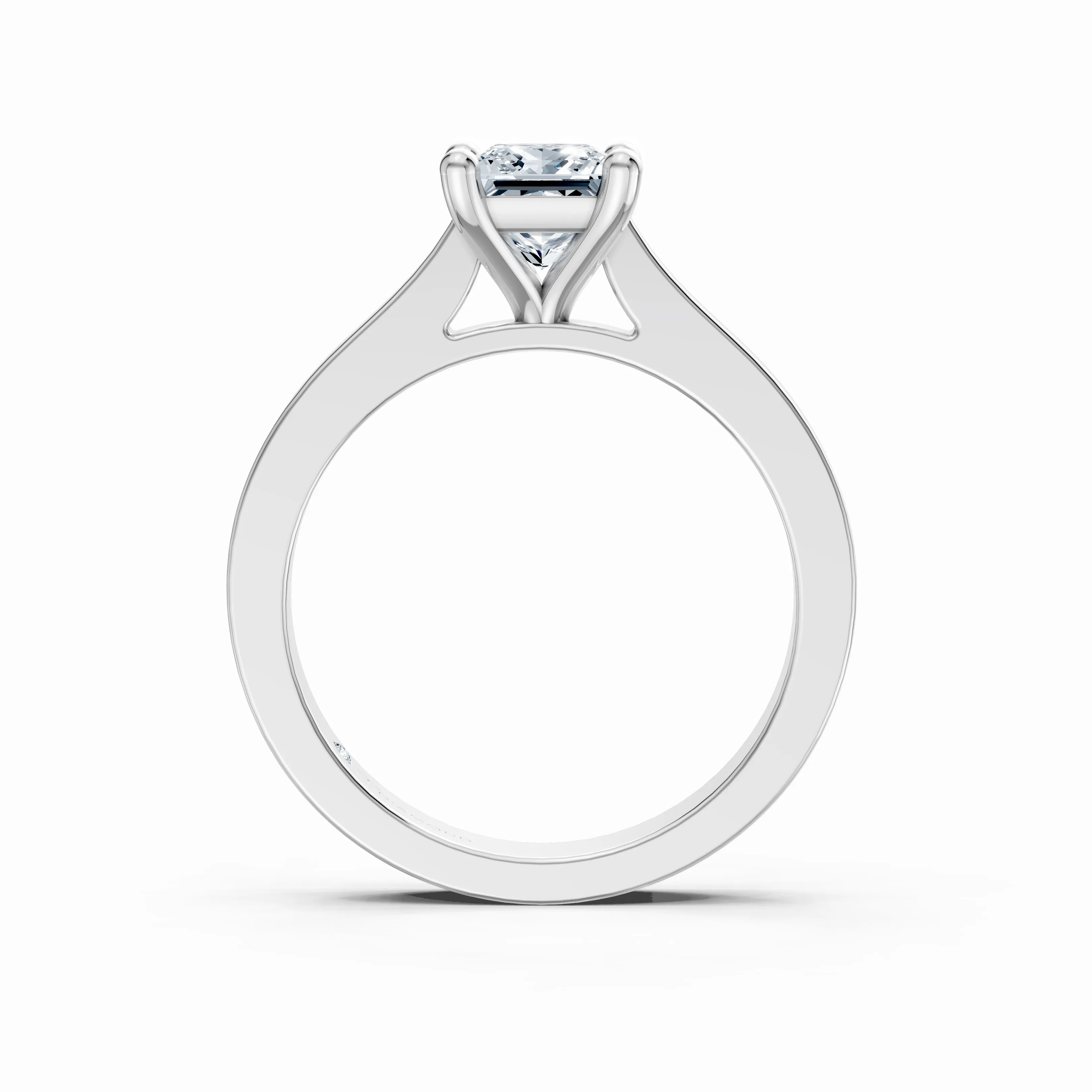 aria princess solitaire ring - hover - 2