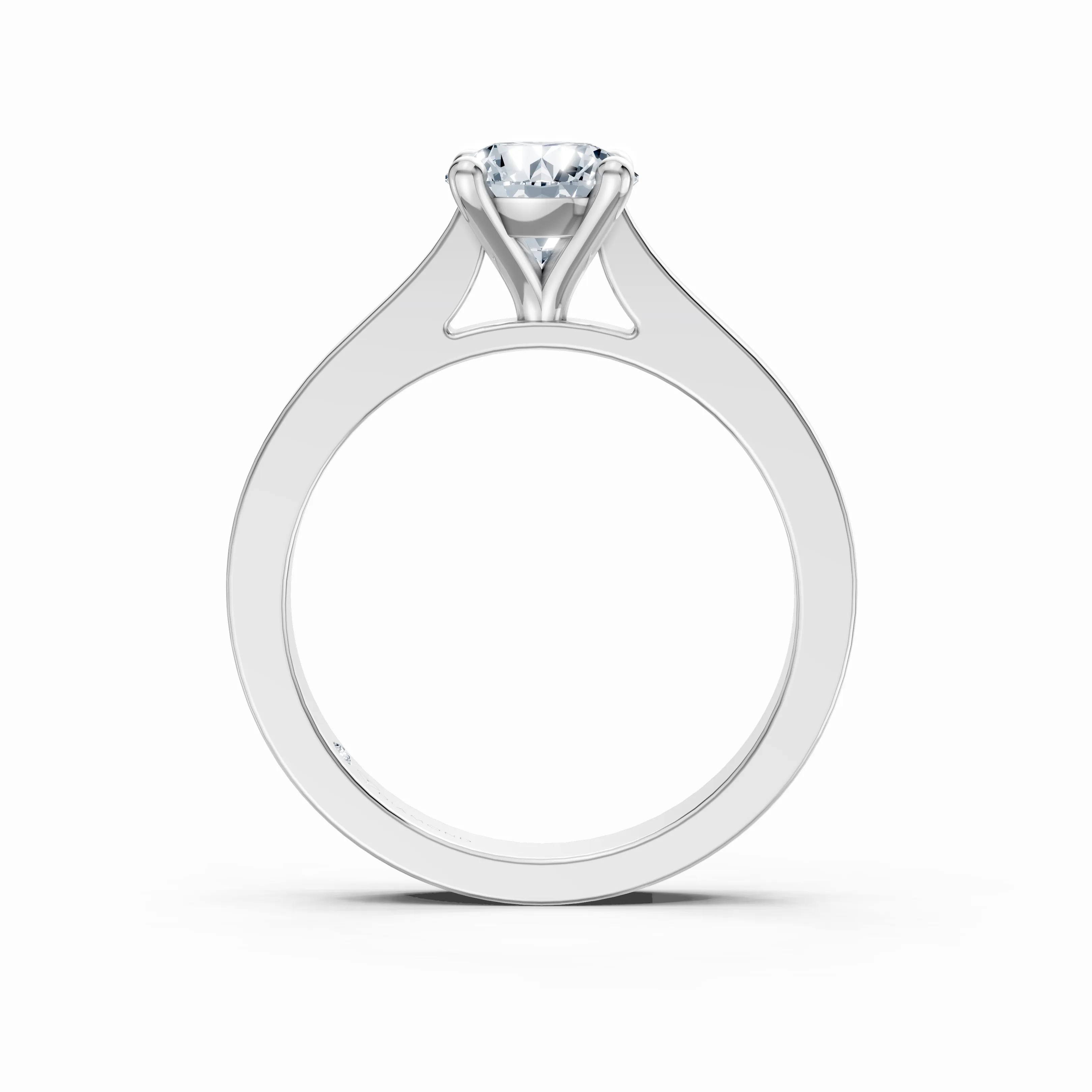 luna round solitaire ring 1 - hover - 2