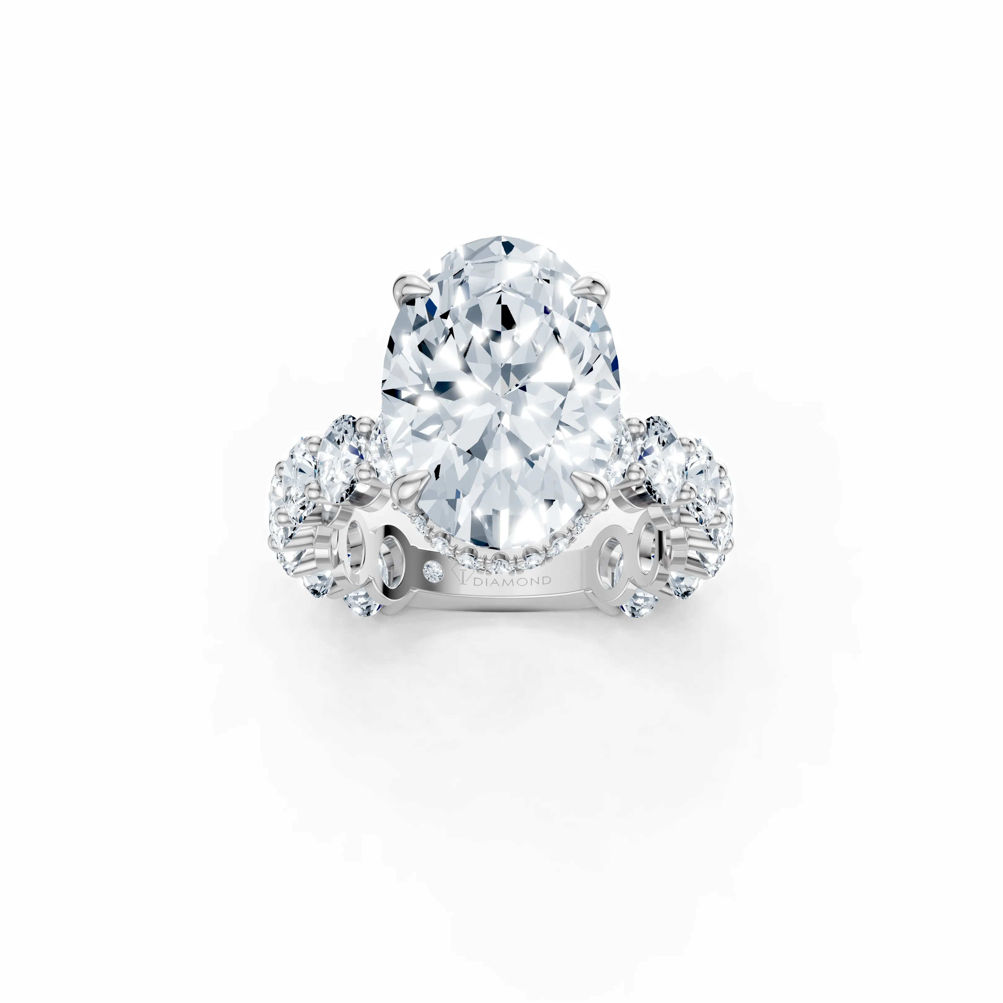 the oval crown ring - main - 1