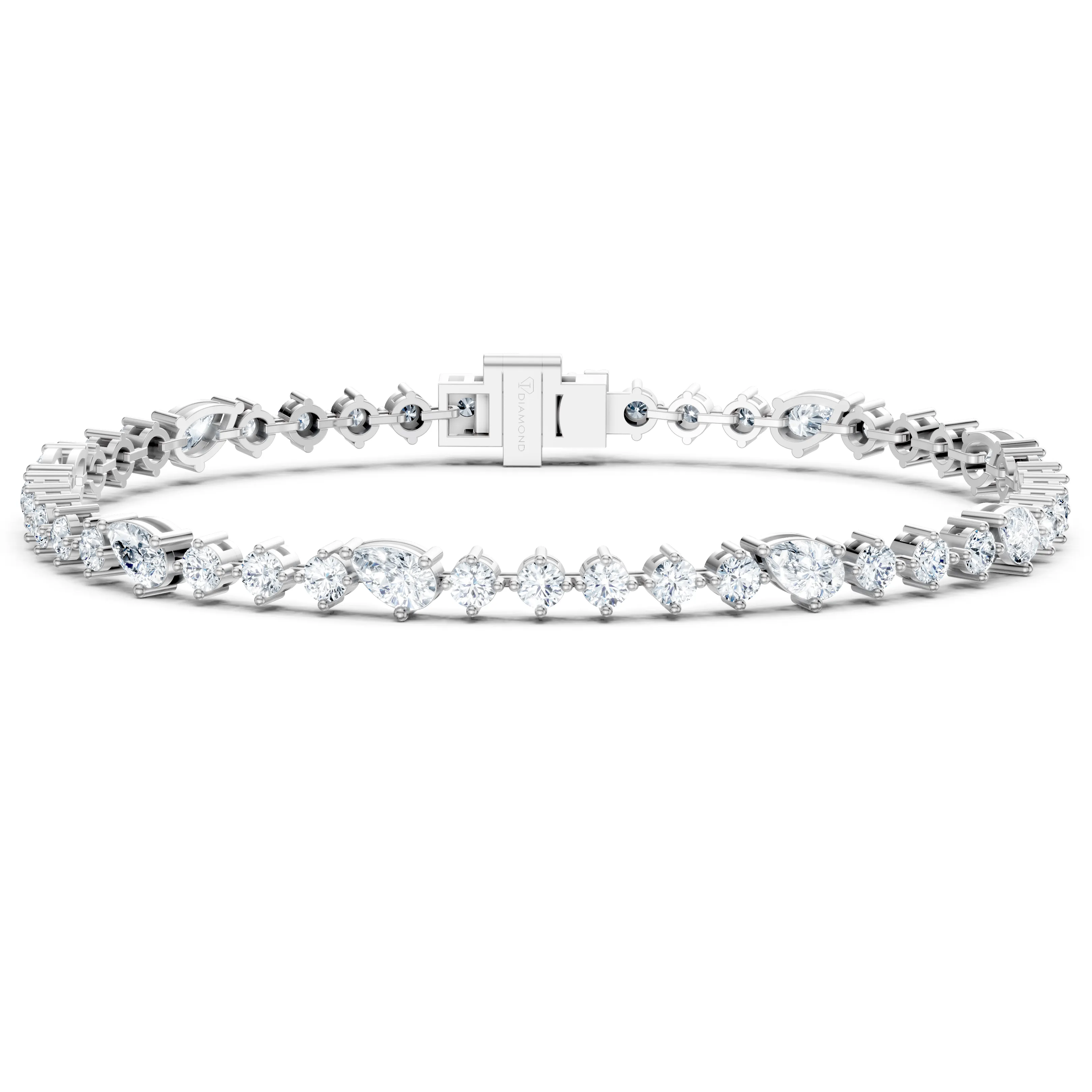 4 carat celestia line bracelet - main - 1