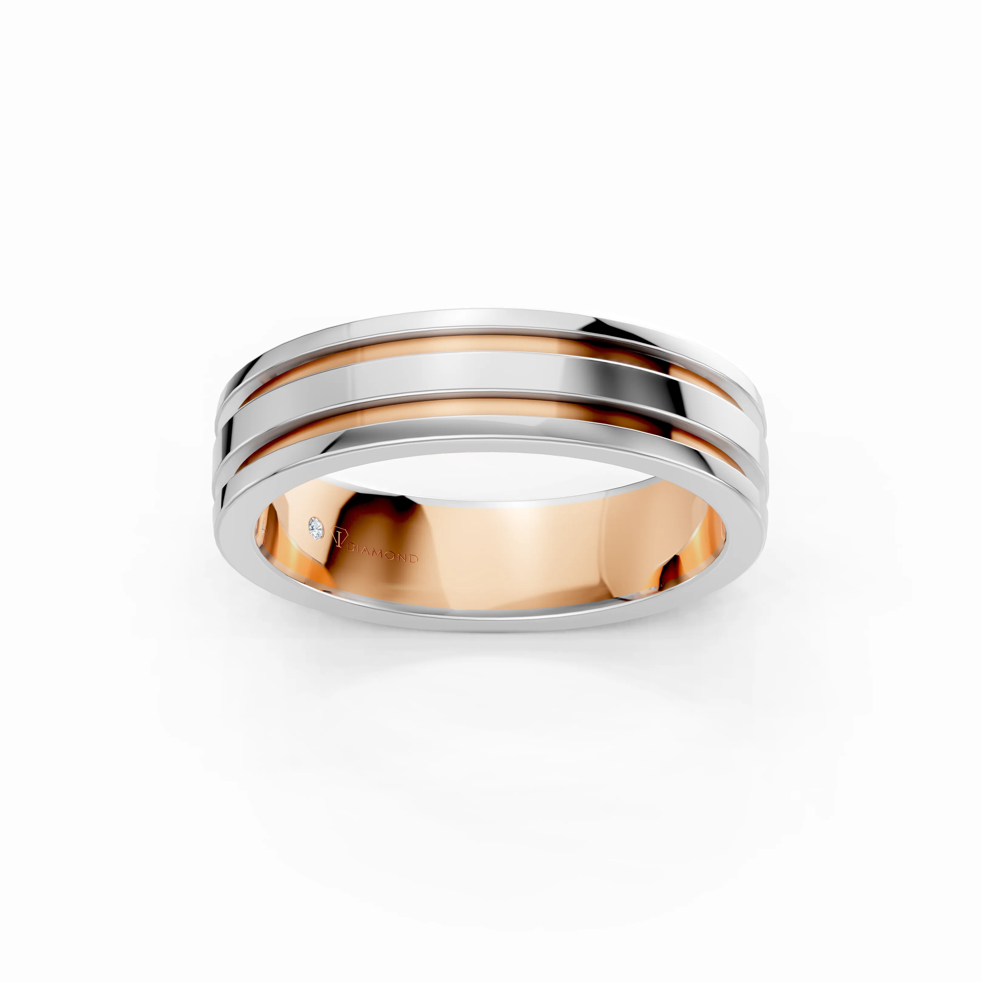 fusion edge mens due tone band - main - 1