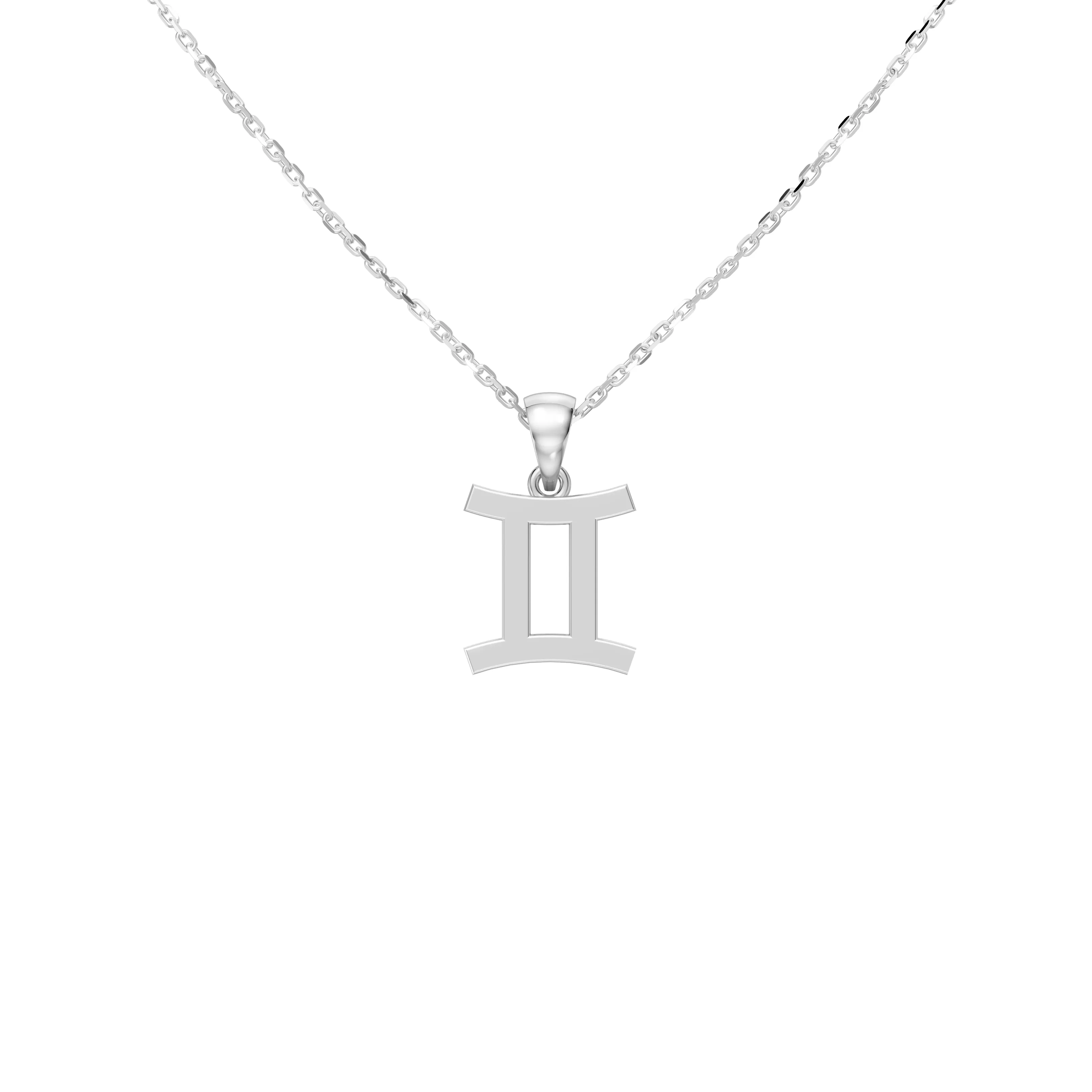 the gemini twin line pendant - main - 1