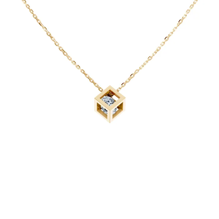 The Hidden Light Cubic Pendant