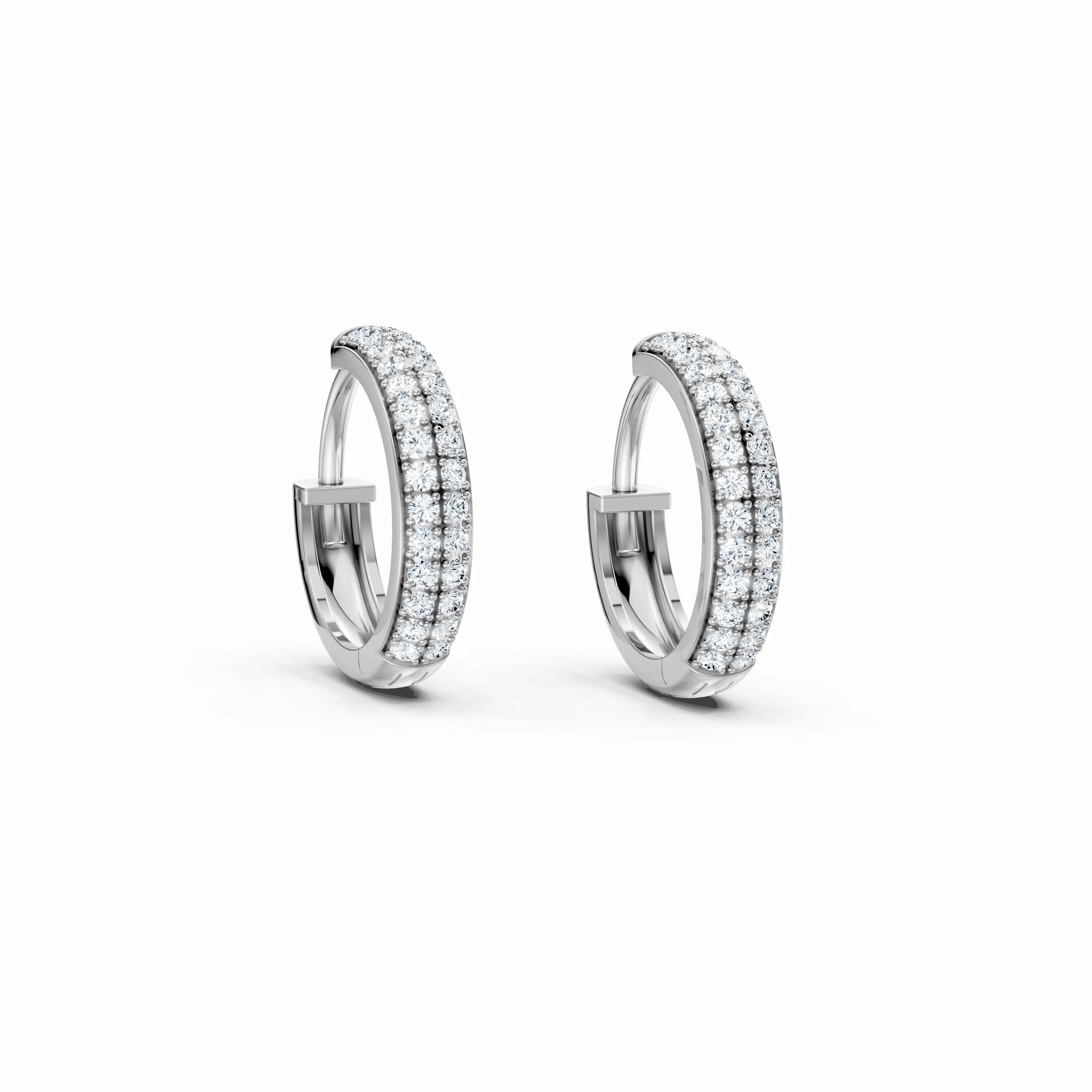 aria pave hoops - main - 1