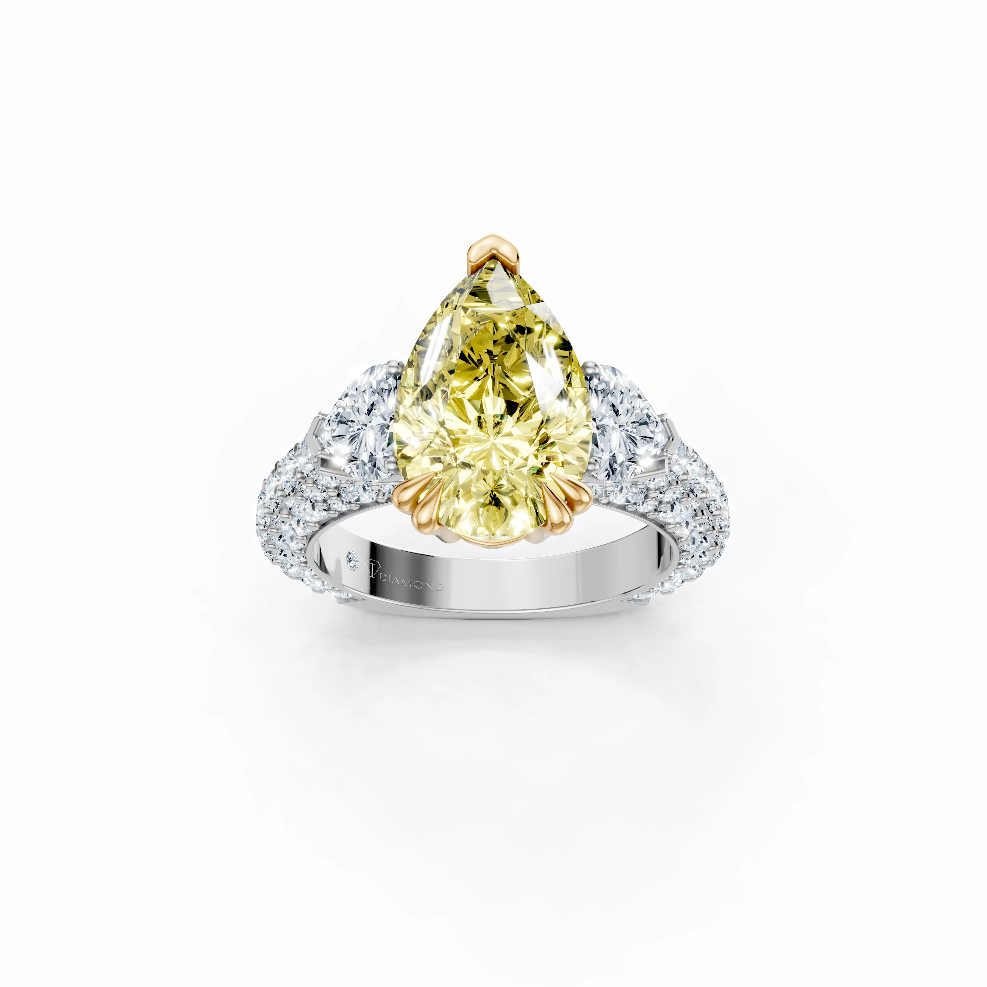 solaris pear ring - main - 1