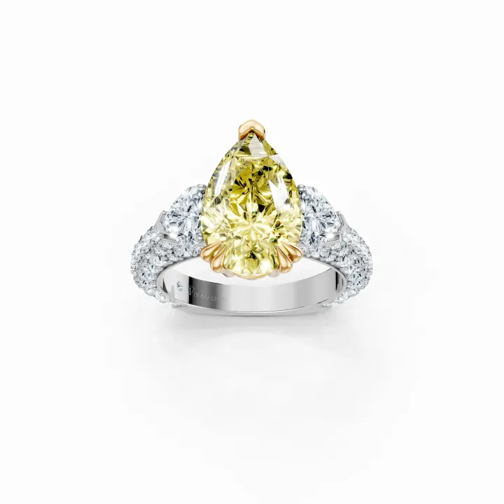 Solaris Pear Ring