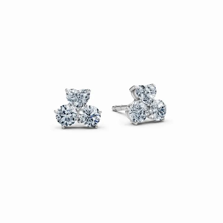 Amora Cluster Diamond Studs