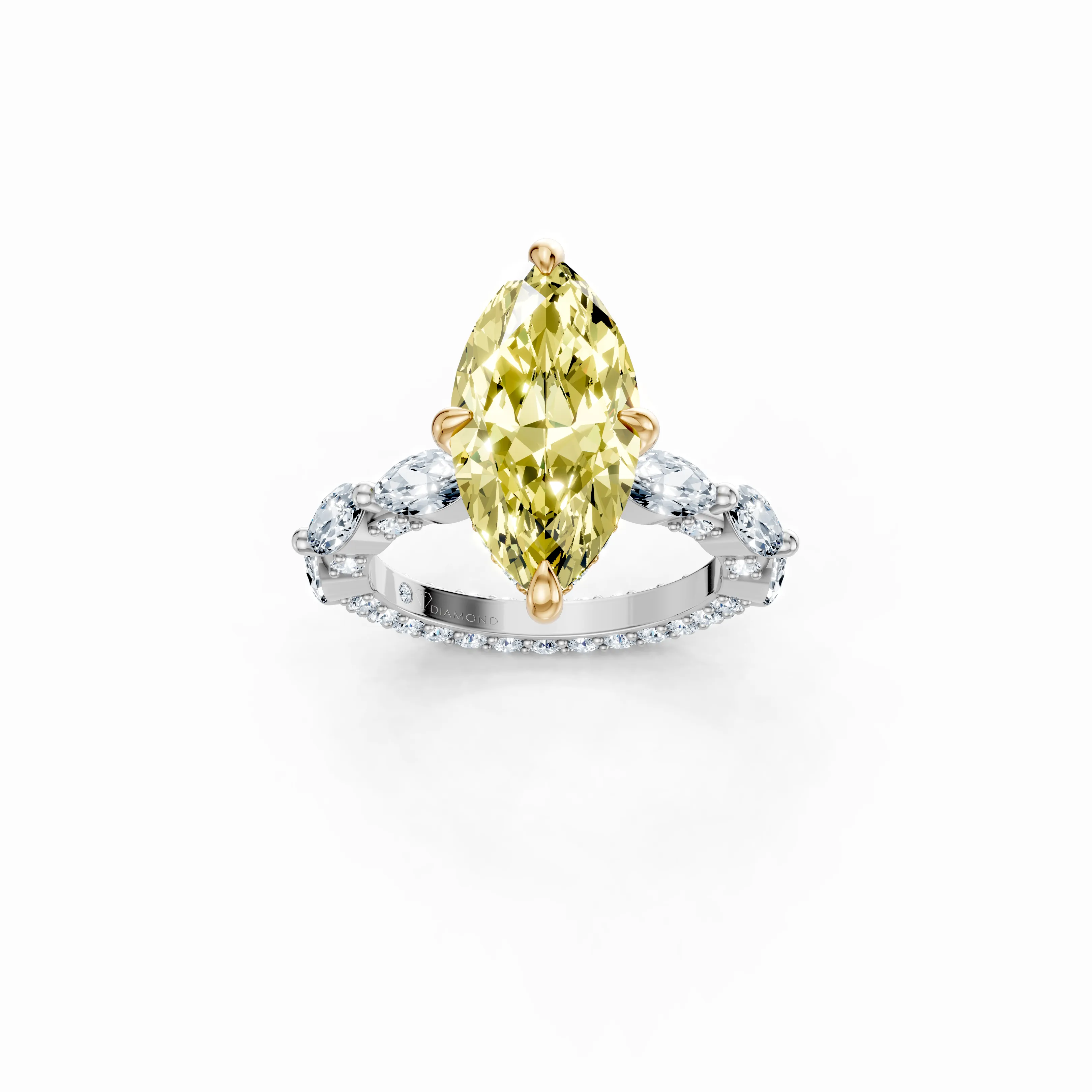 solar axis marquise ring - main - 1