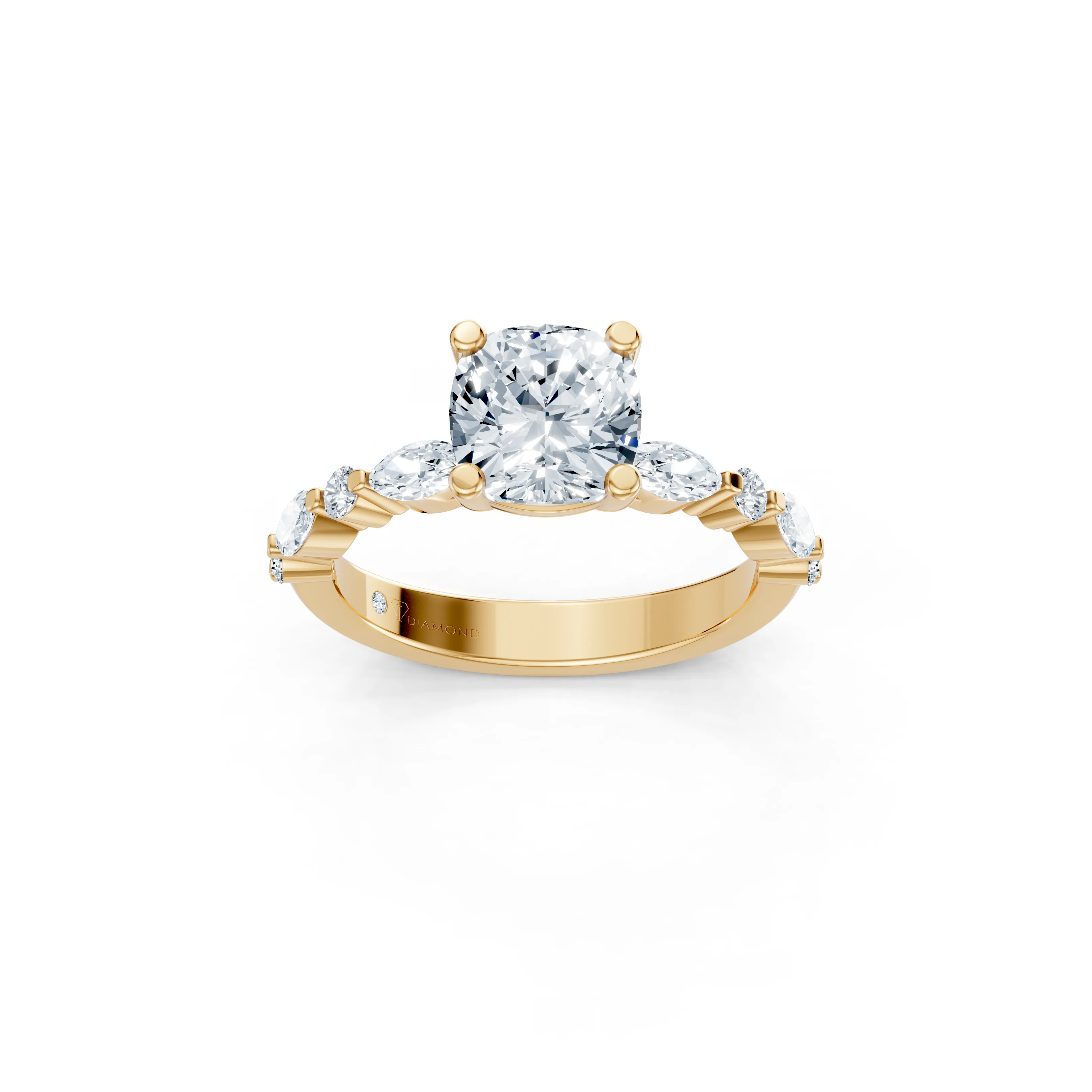 celeste multi shape solitaire ring - main - 1