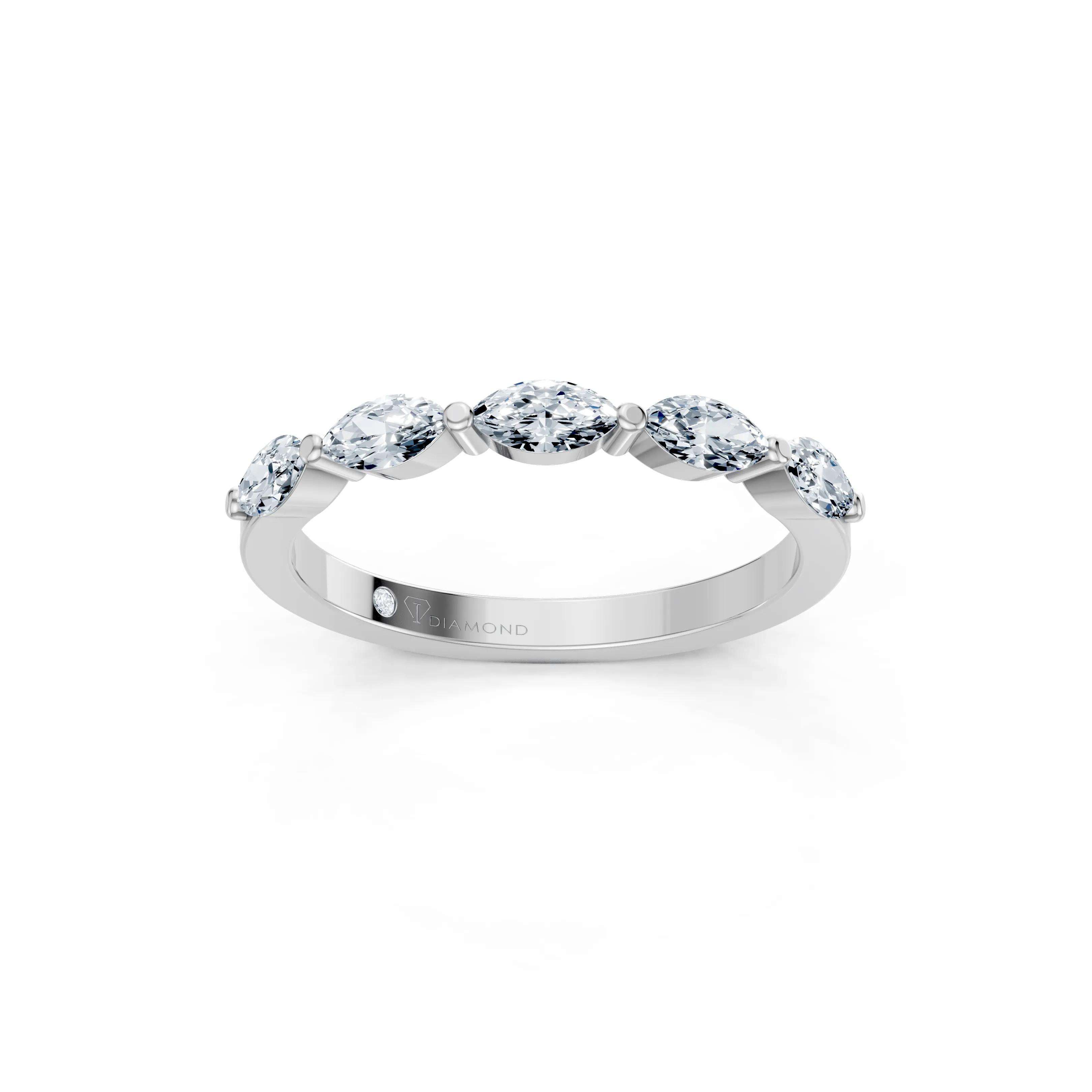 elverra marquise diamond band - main - 1