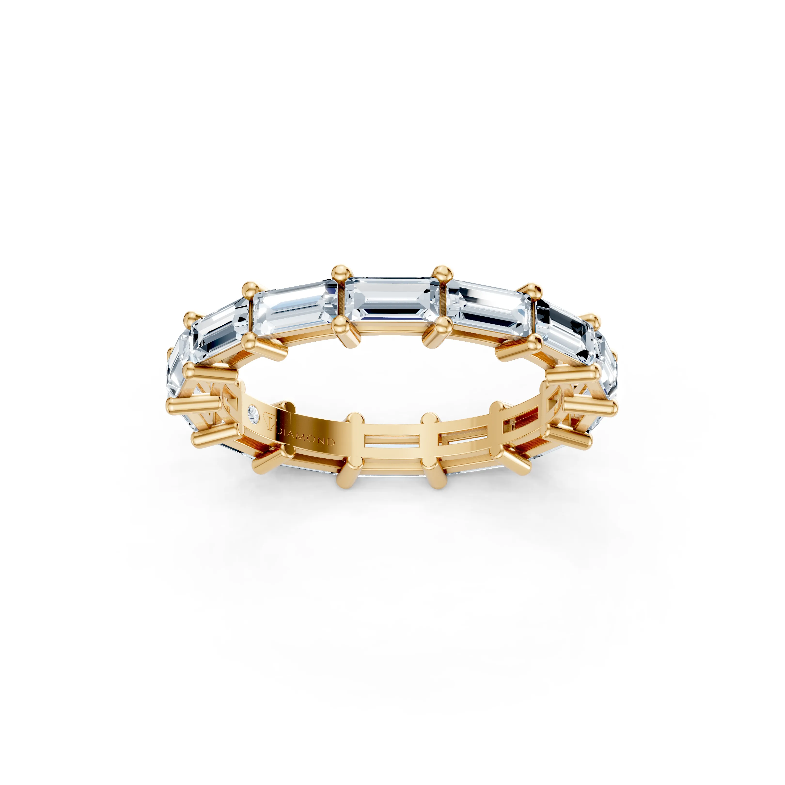lucenna baguette eternity band - main - 1