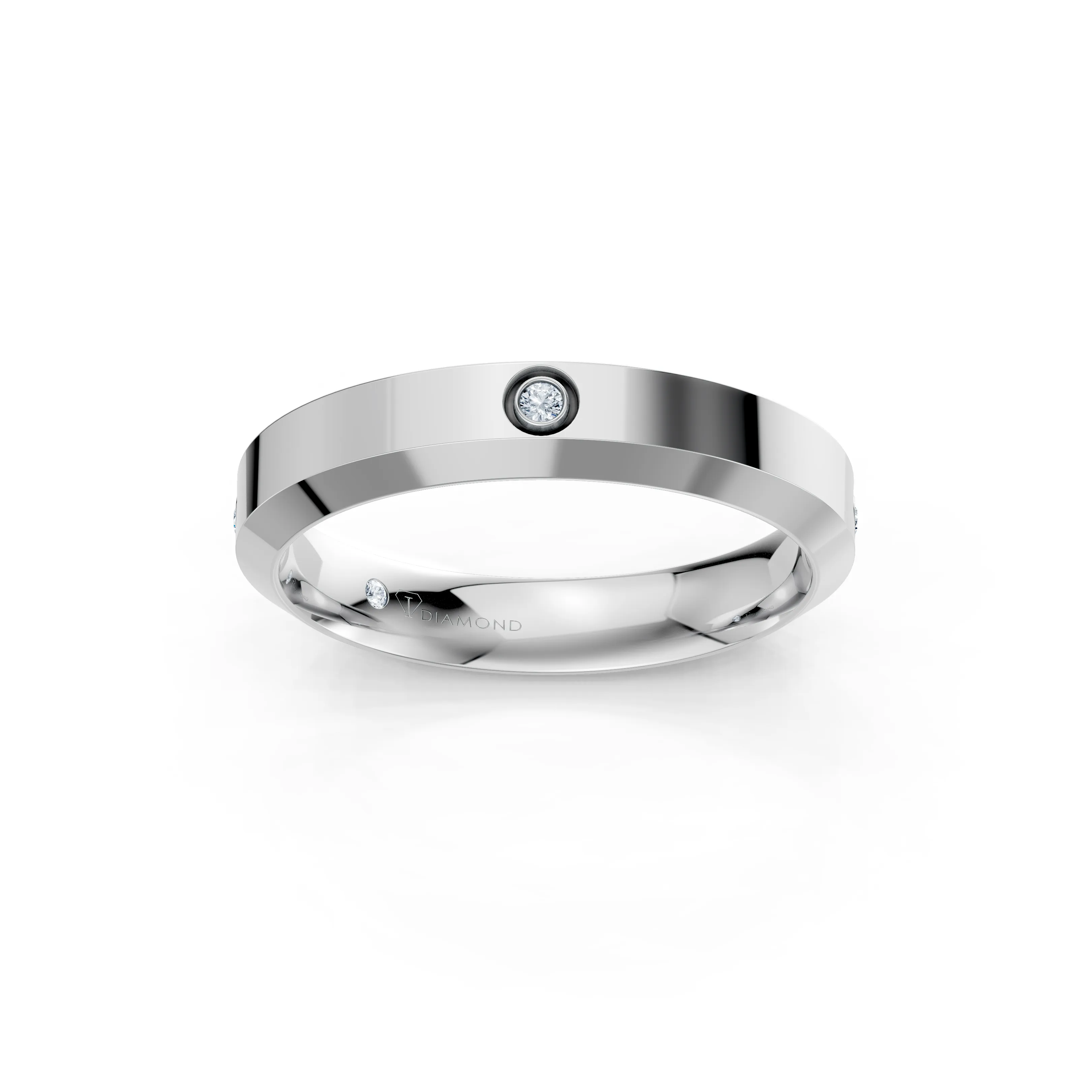 montclair four diamond men s band - main - 1