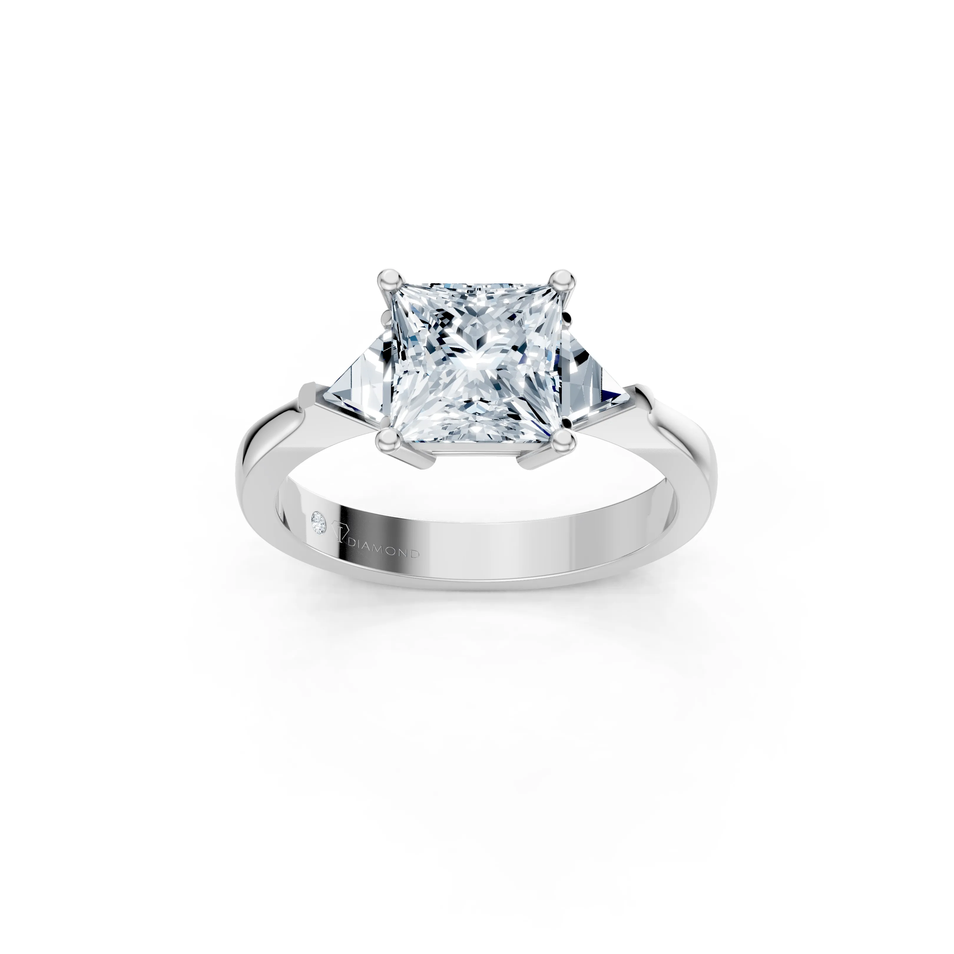asteria princess trillion trio ring - main - 1