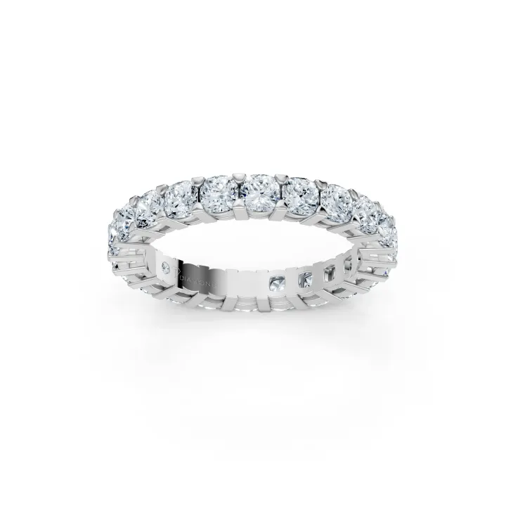 Cadence Cushion Eternity Band