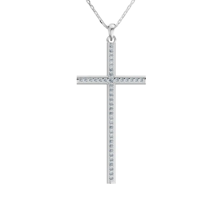 Serene Cross Pendant