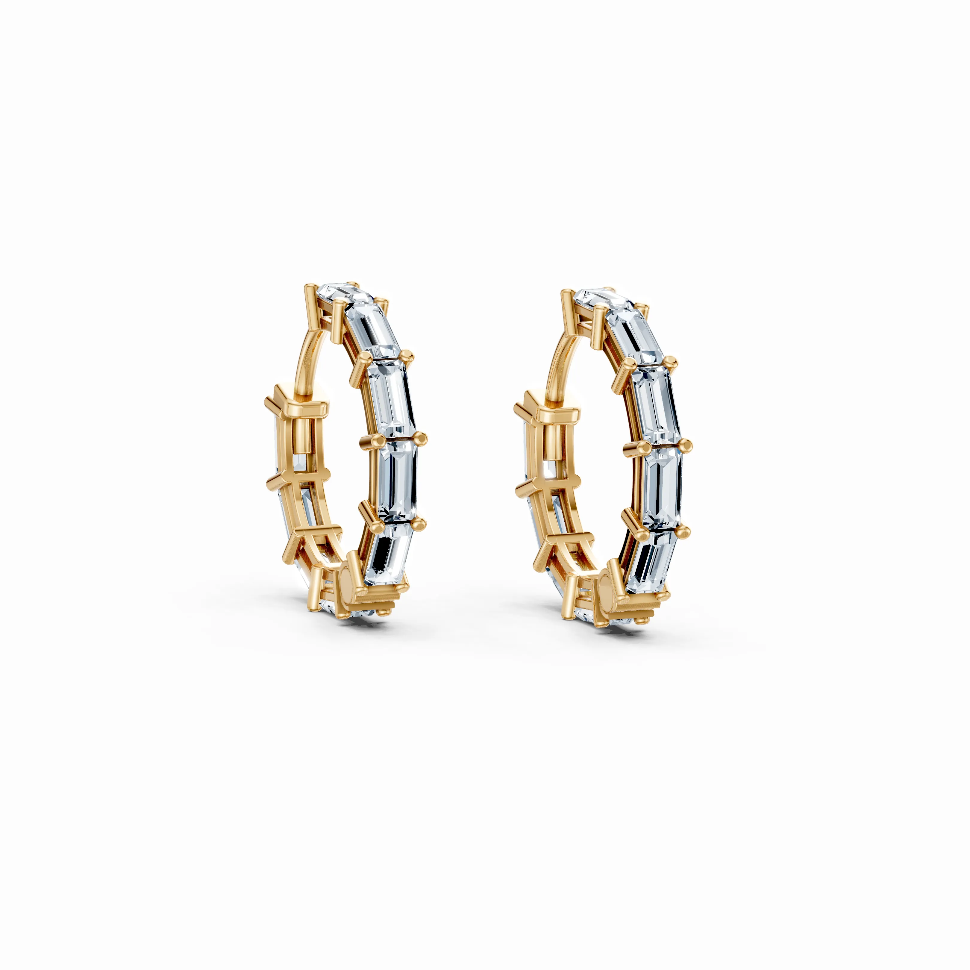 luna hoop earrings - main - 1