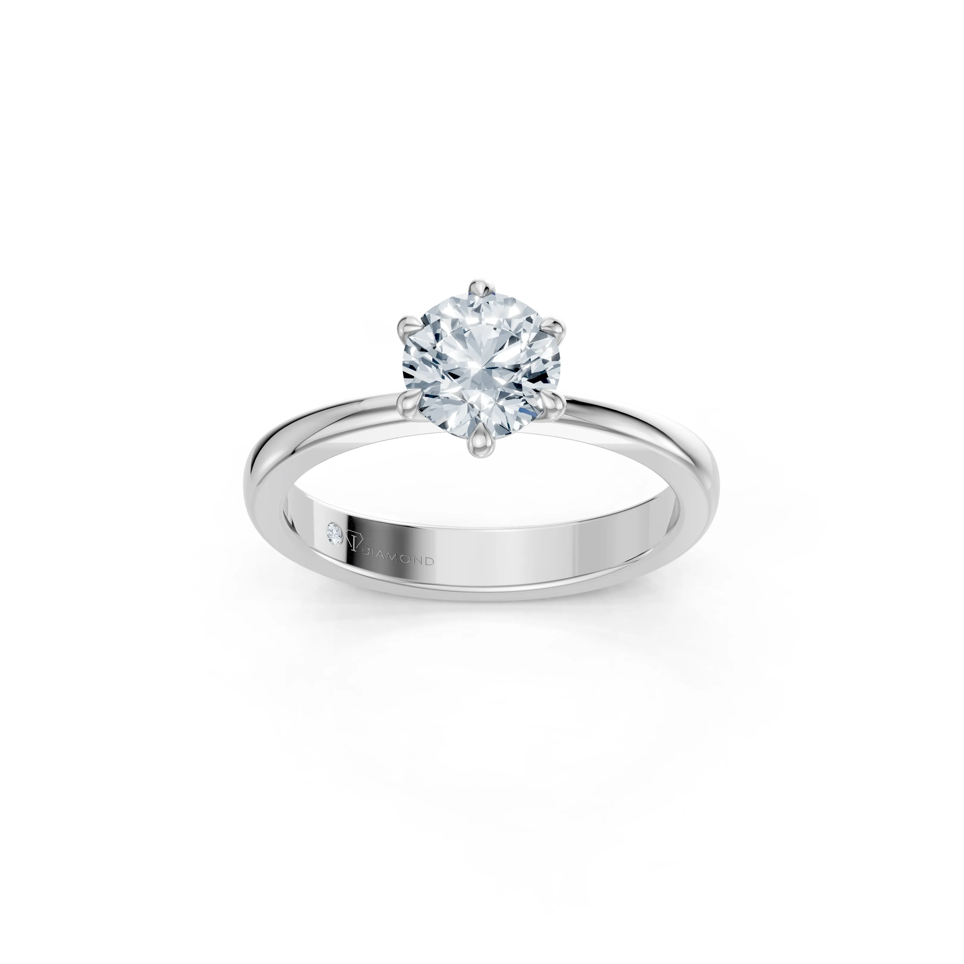 promise solitaire ring - main - 1