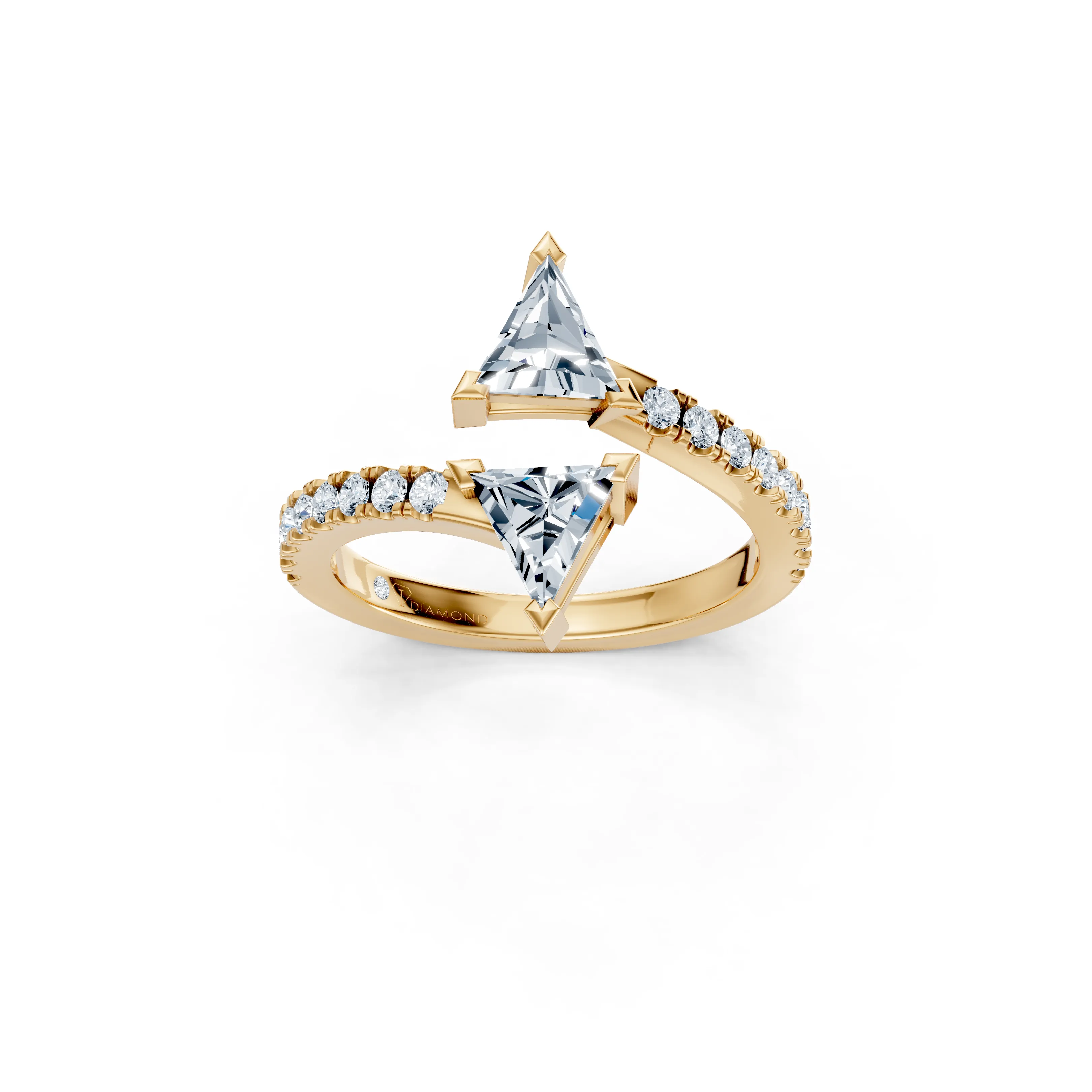 celestial helix trillion ring - main - 1