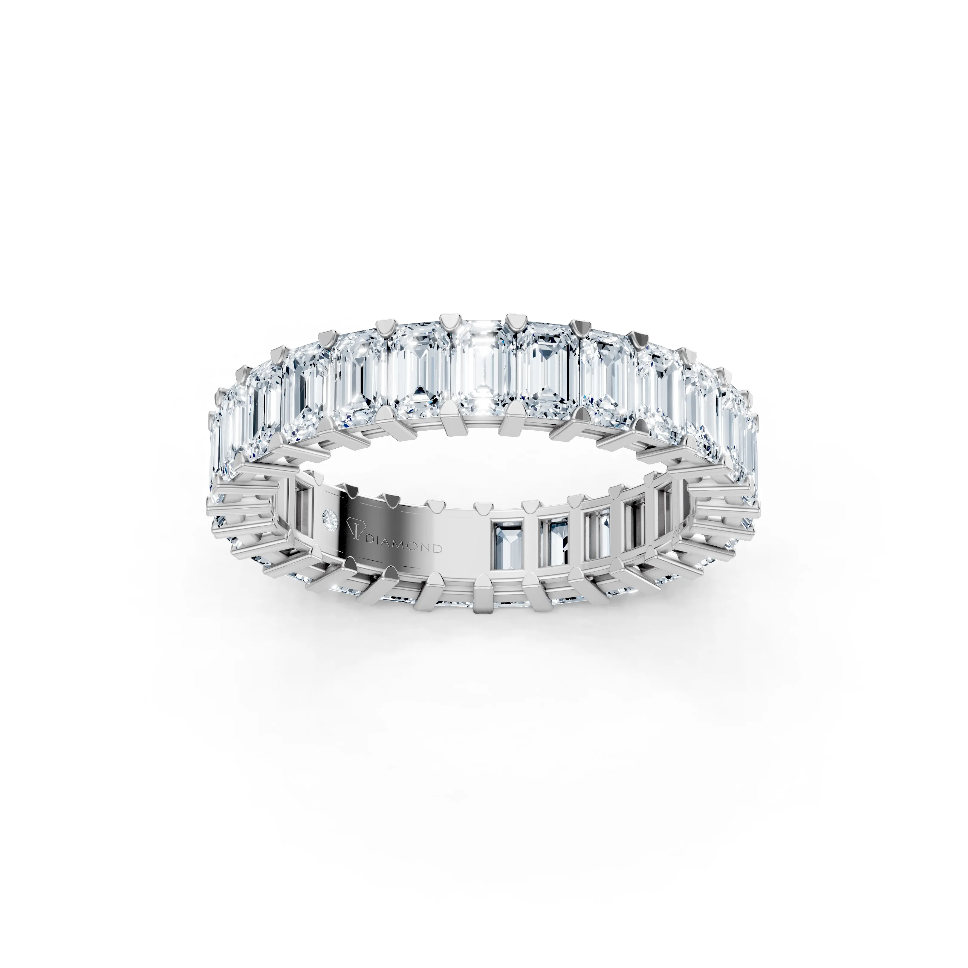 mirage emerald eternity band - main - 1