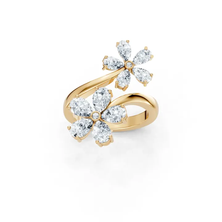 Fleur de Poire Flower Ring