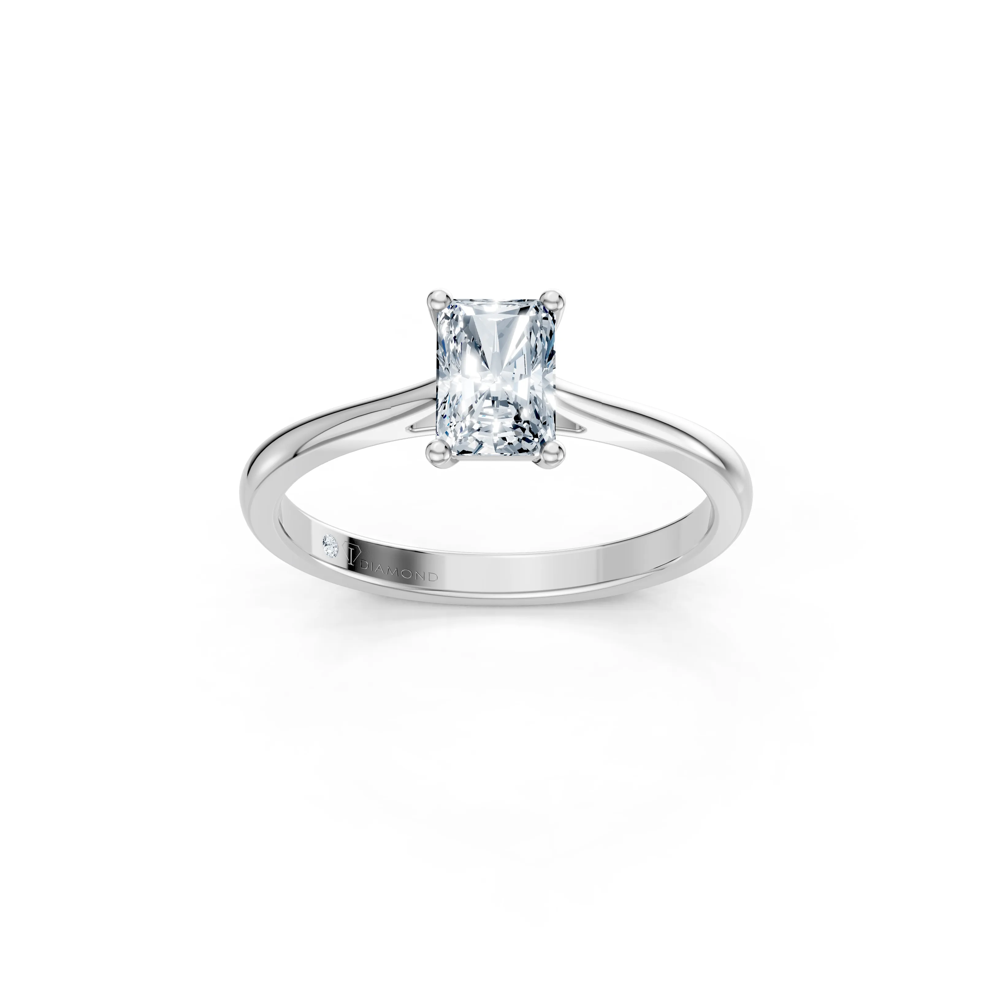 serenity radiant solitaire ring - main - 1