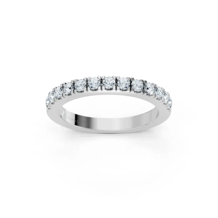 Lustrare Half Eternity Diamond Band