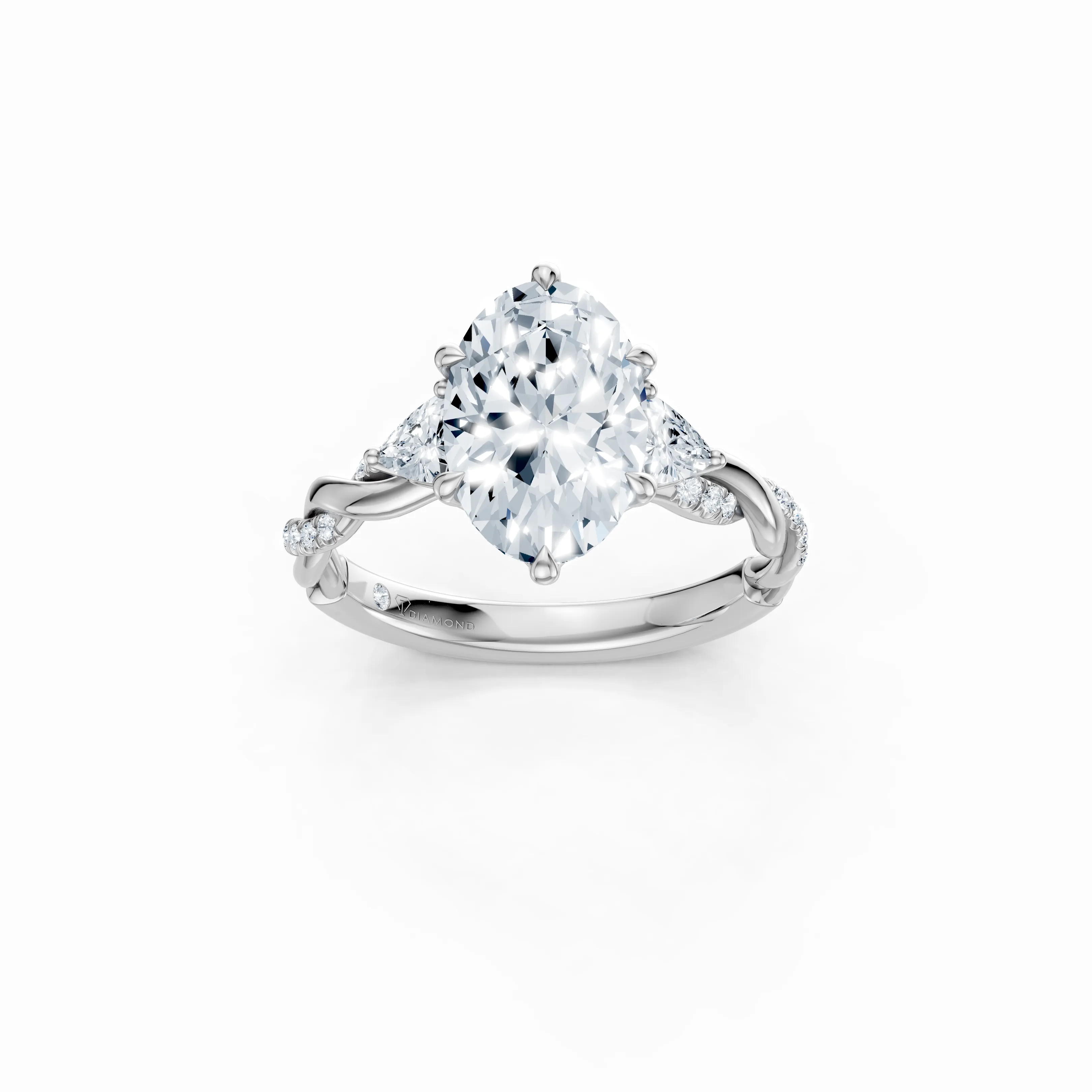 eterna oval trilogy ring - main - 1
