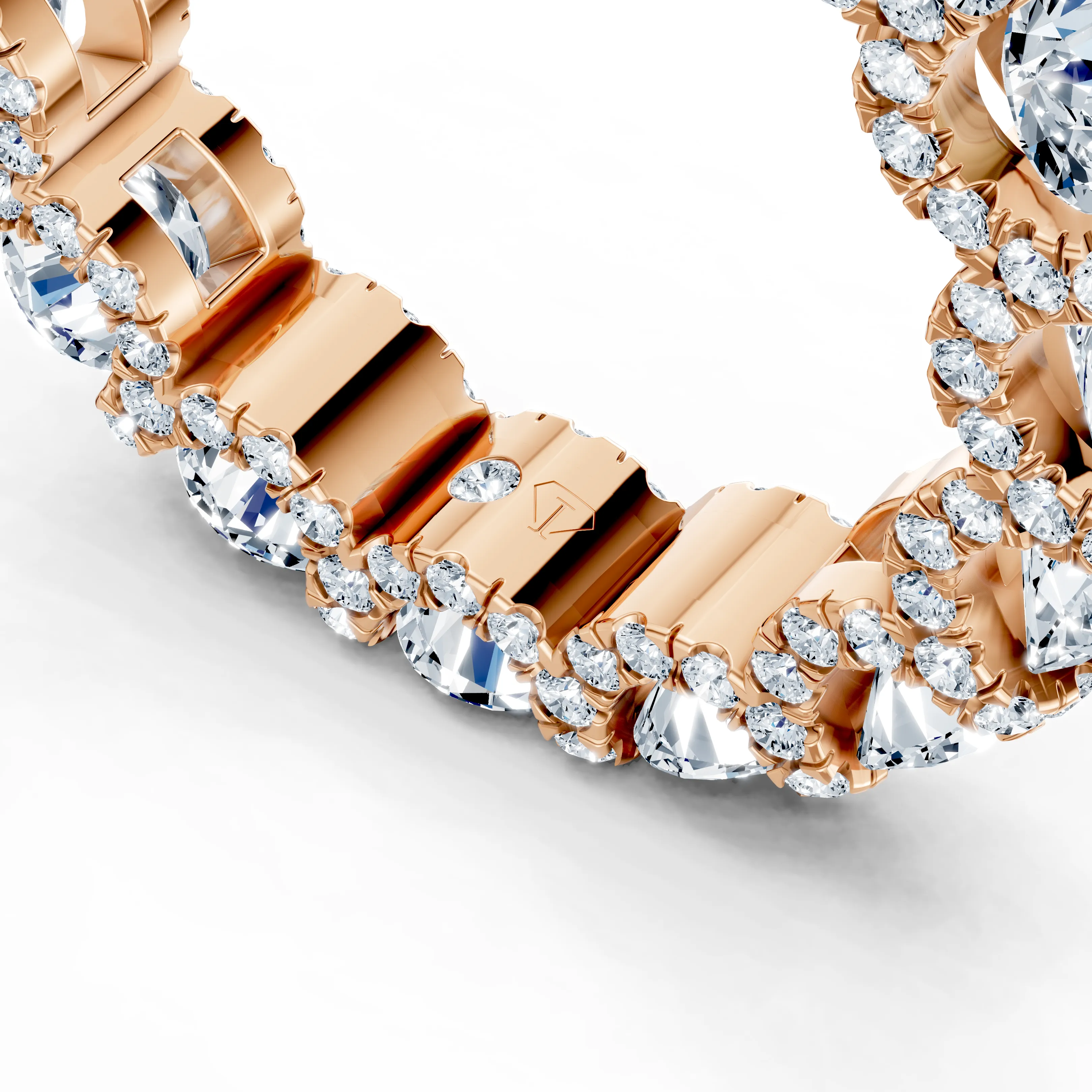 Invisible eternity band - gallery - 5