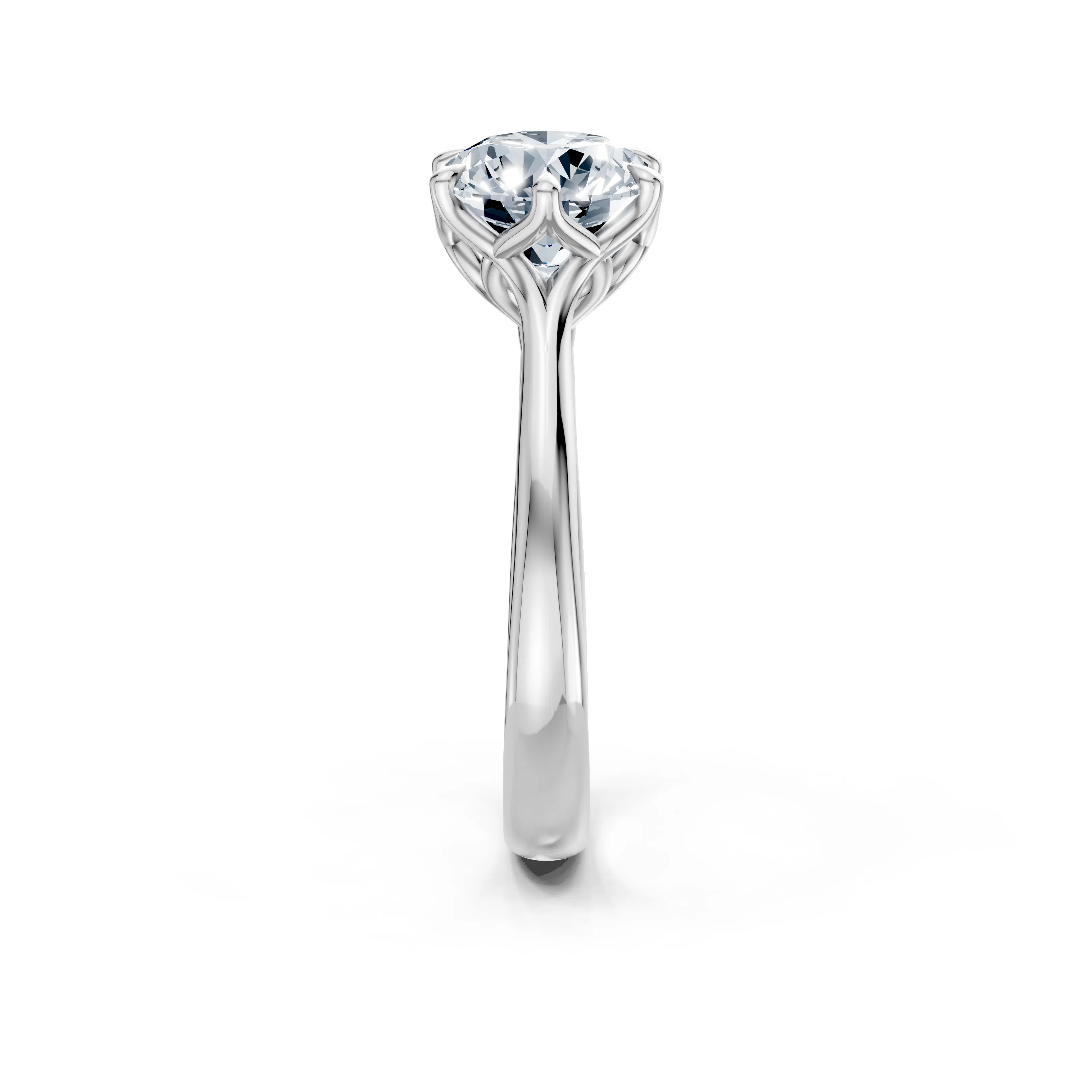 elara solitaire ring - gallery - 4