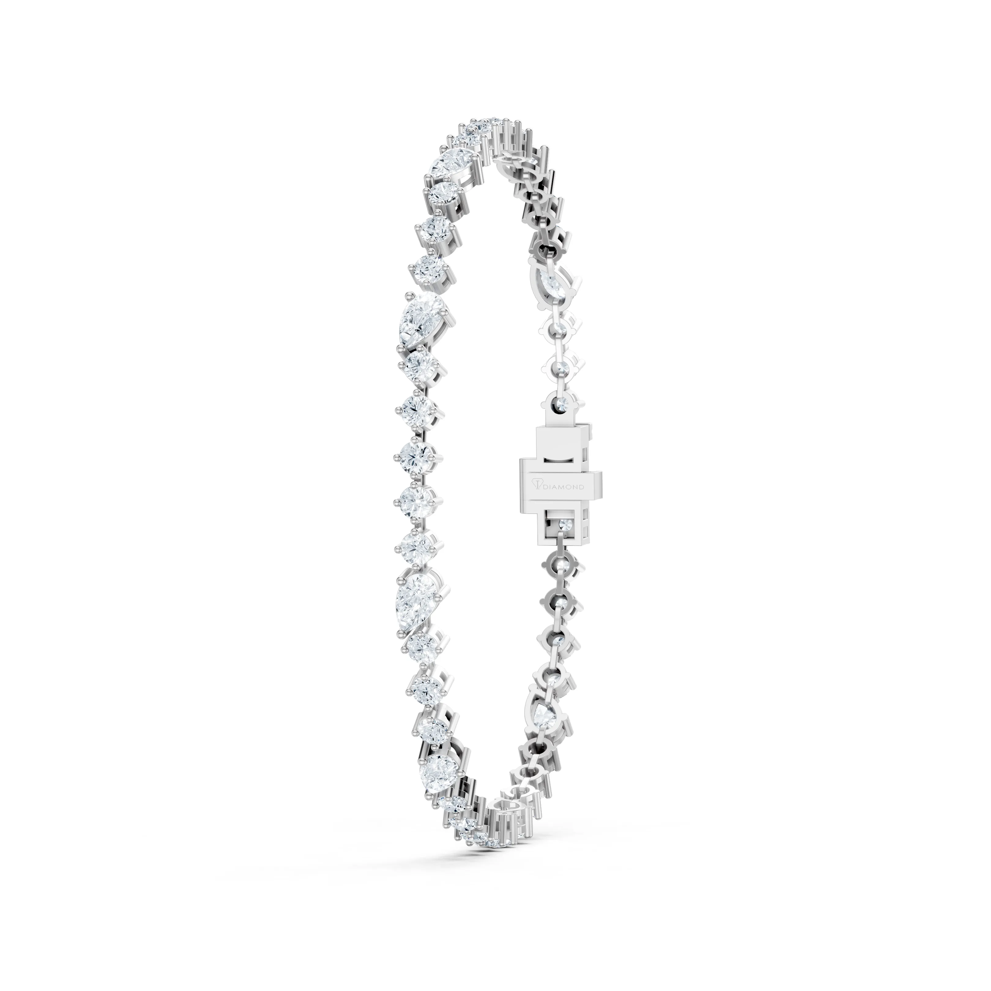 4 carat celestia line bracelet - gallery - 5