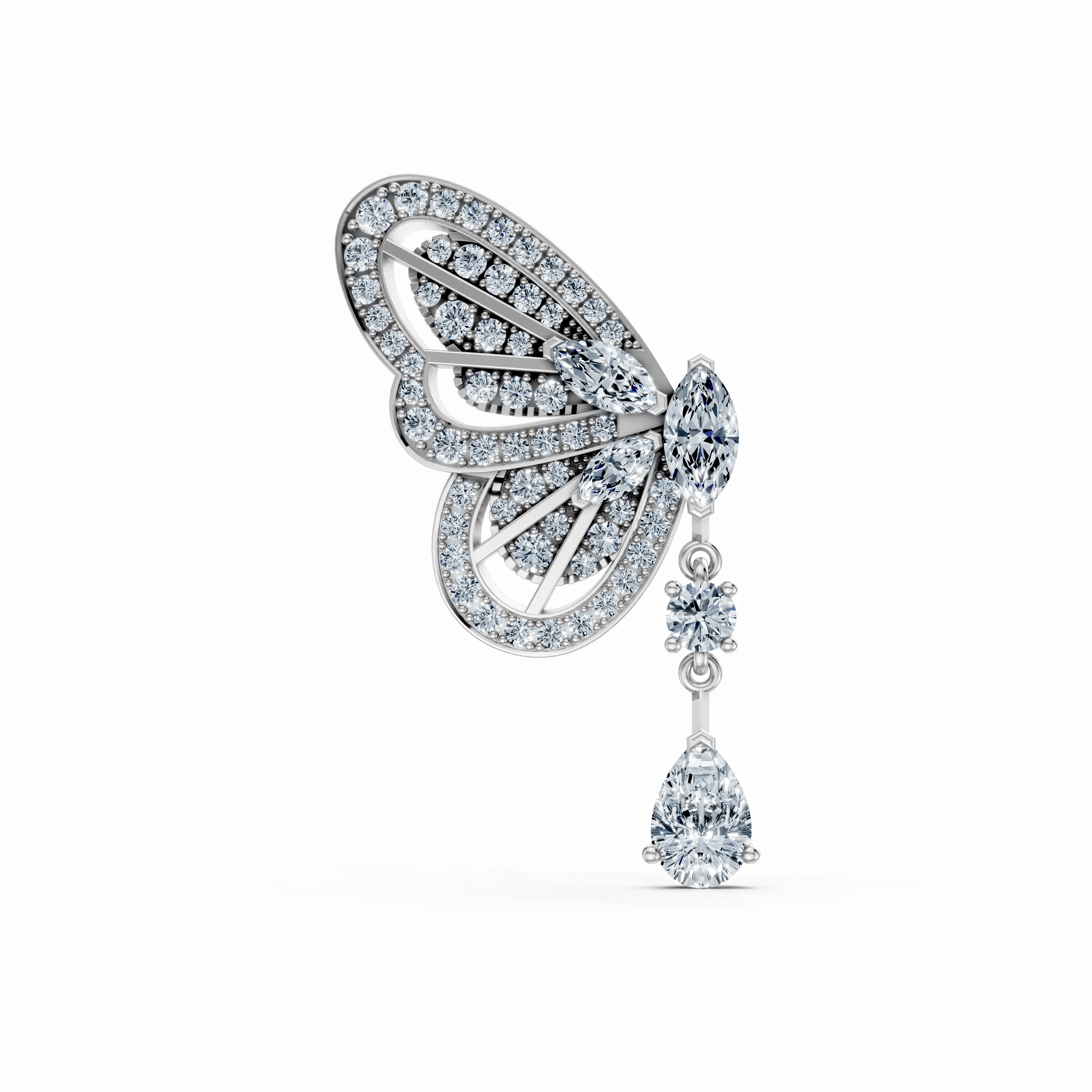 23ct liora wings earring - gallery - 3