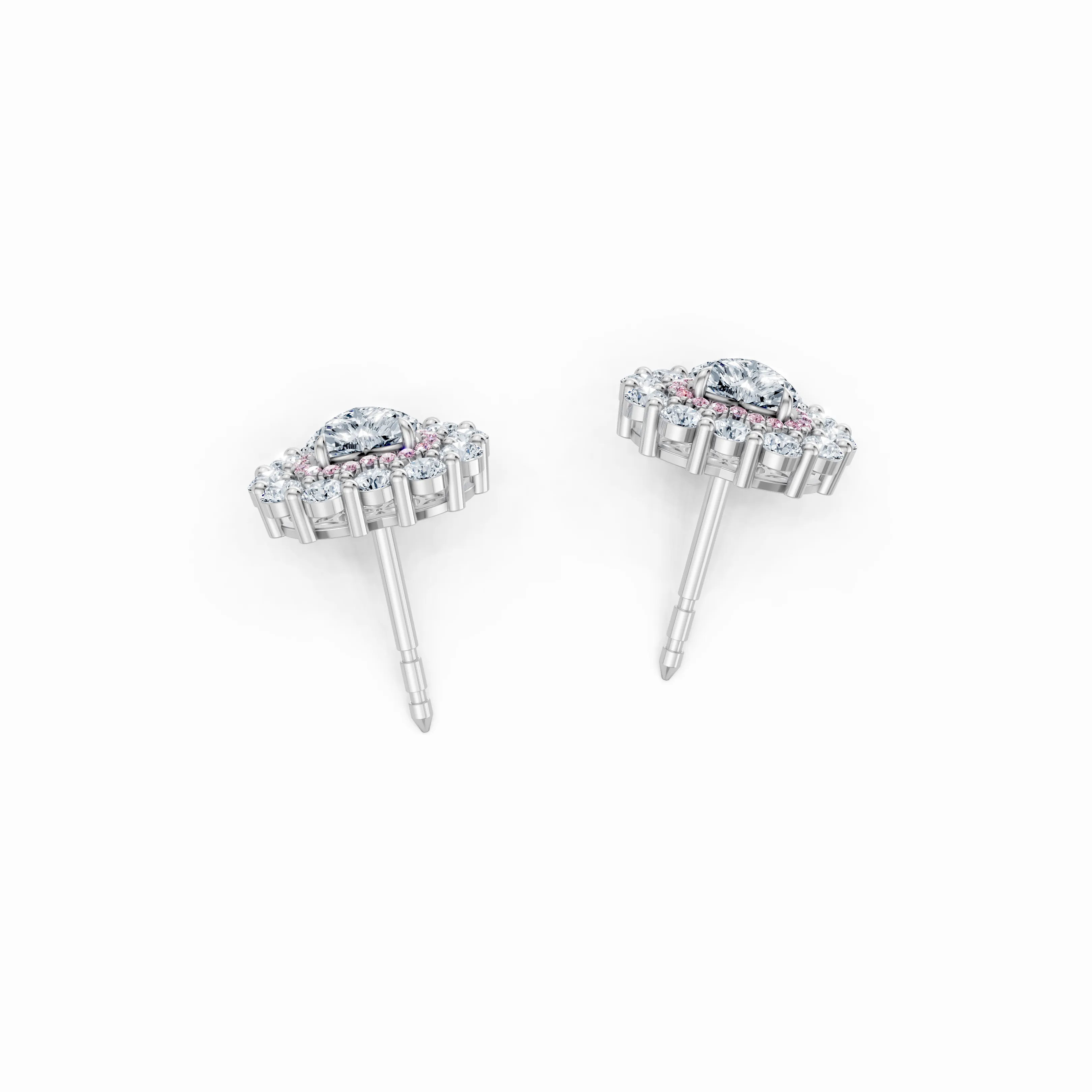 25ct coeur rose earring - gallery - 5