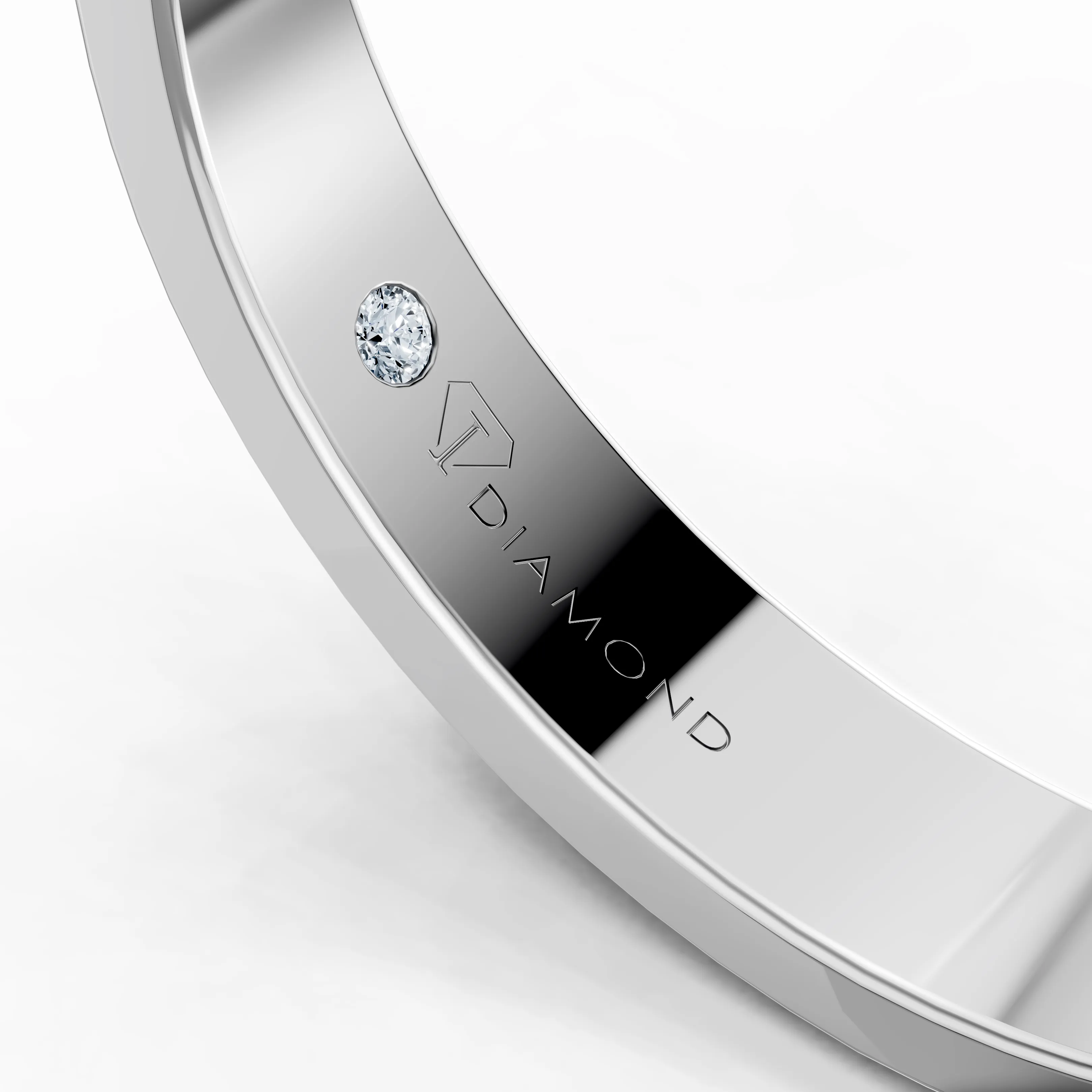 aurora frame trio ring - gallery - 5