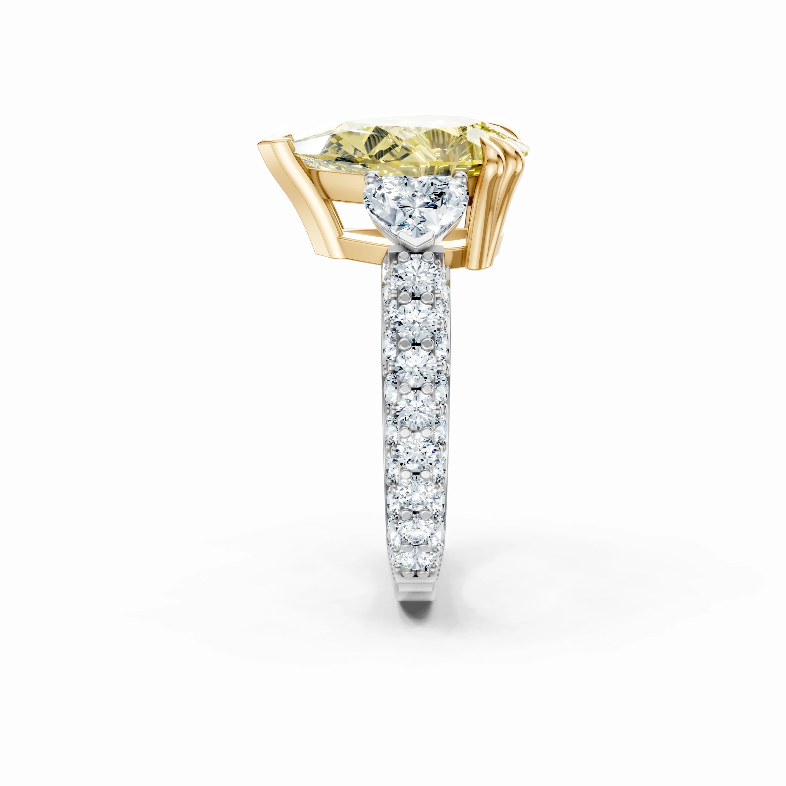 solaris pear ring - gallery - 4