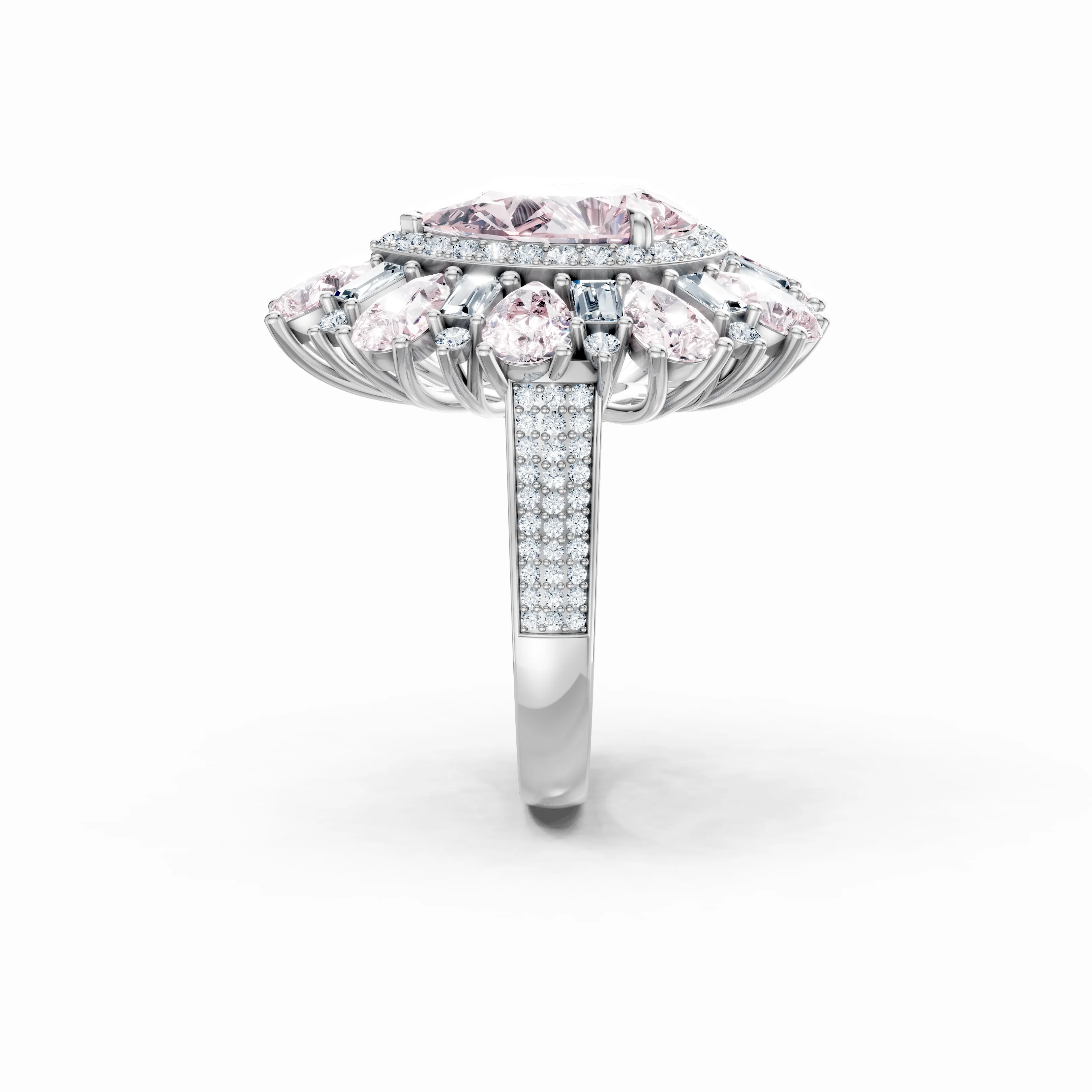 roselle crown diamond ring - gallery - 4