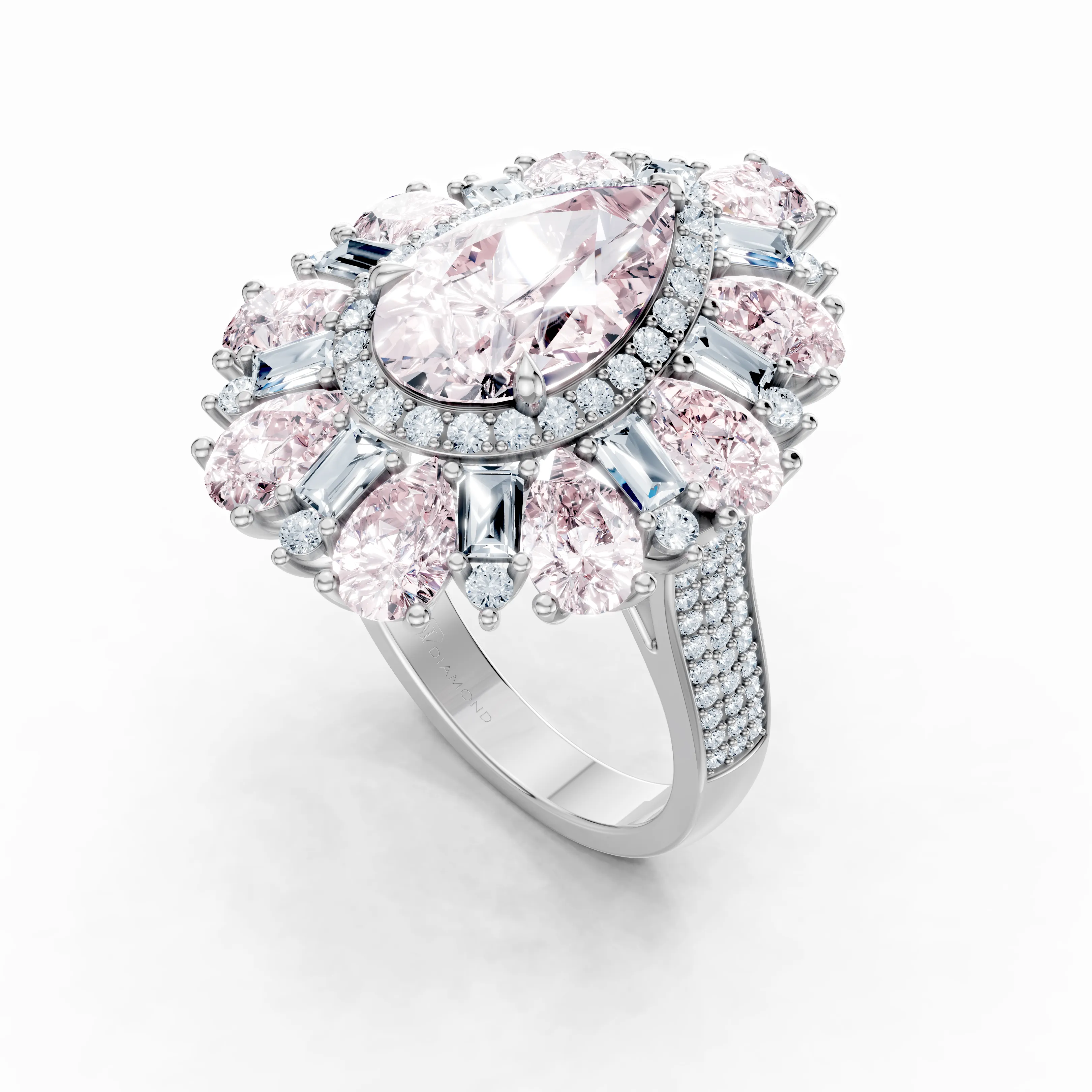 roselle crown diamond ring - gallery - 5