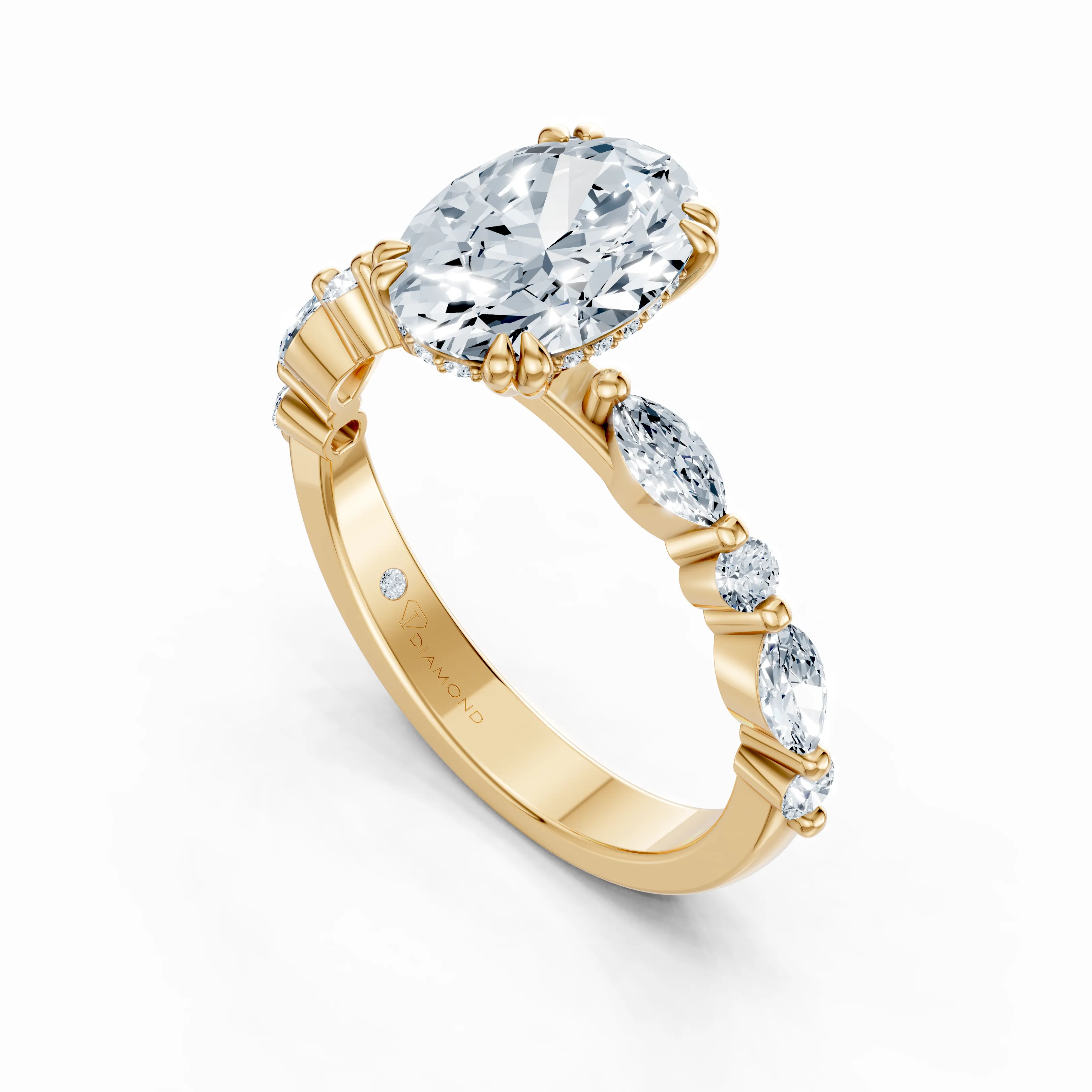 elara oval ring - gallery - 5