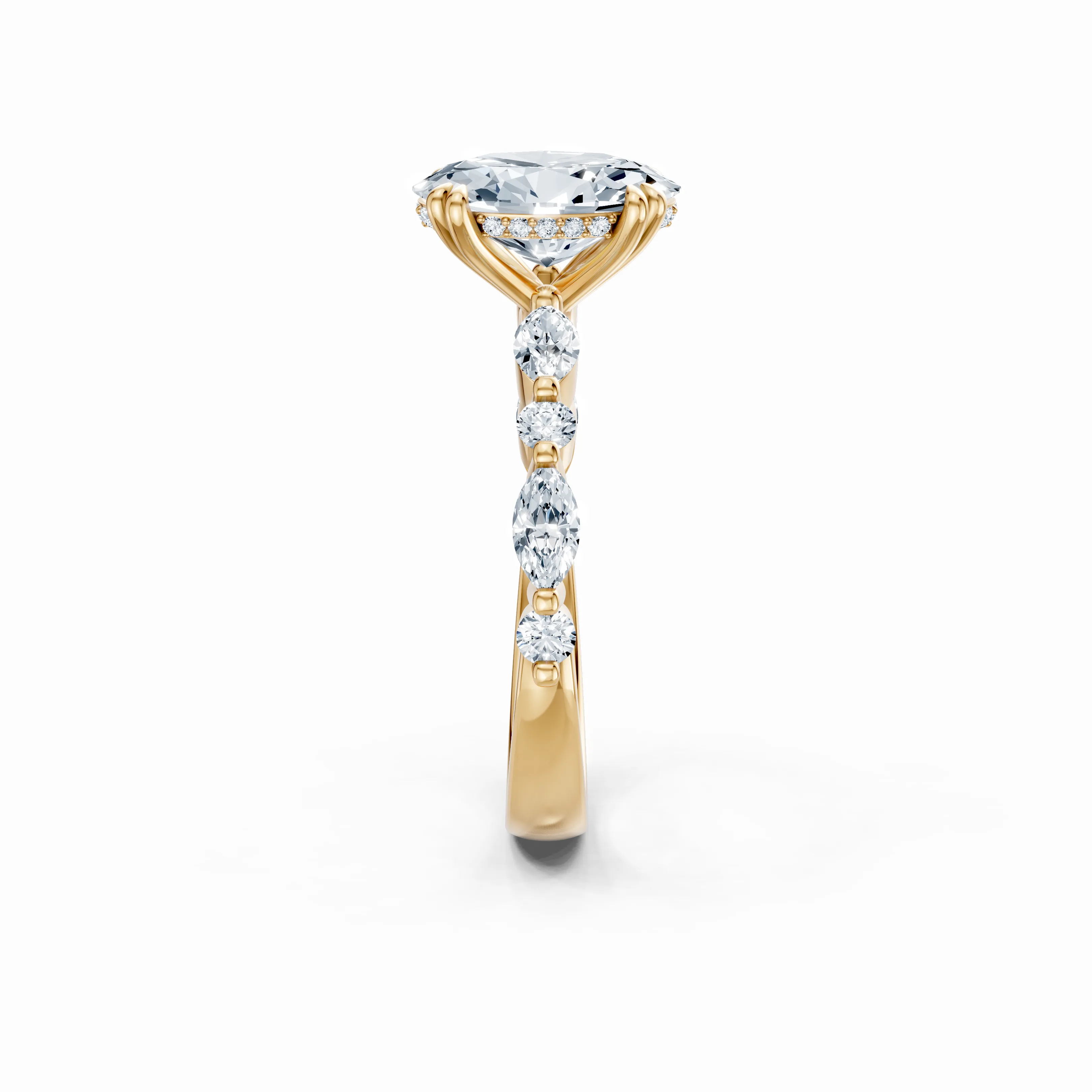 elara oval ring - gallery - 4