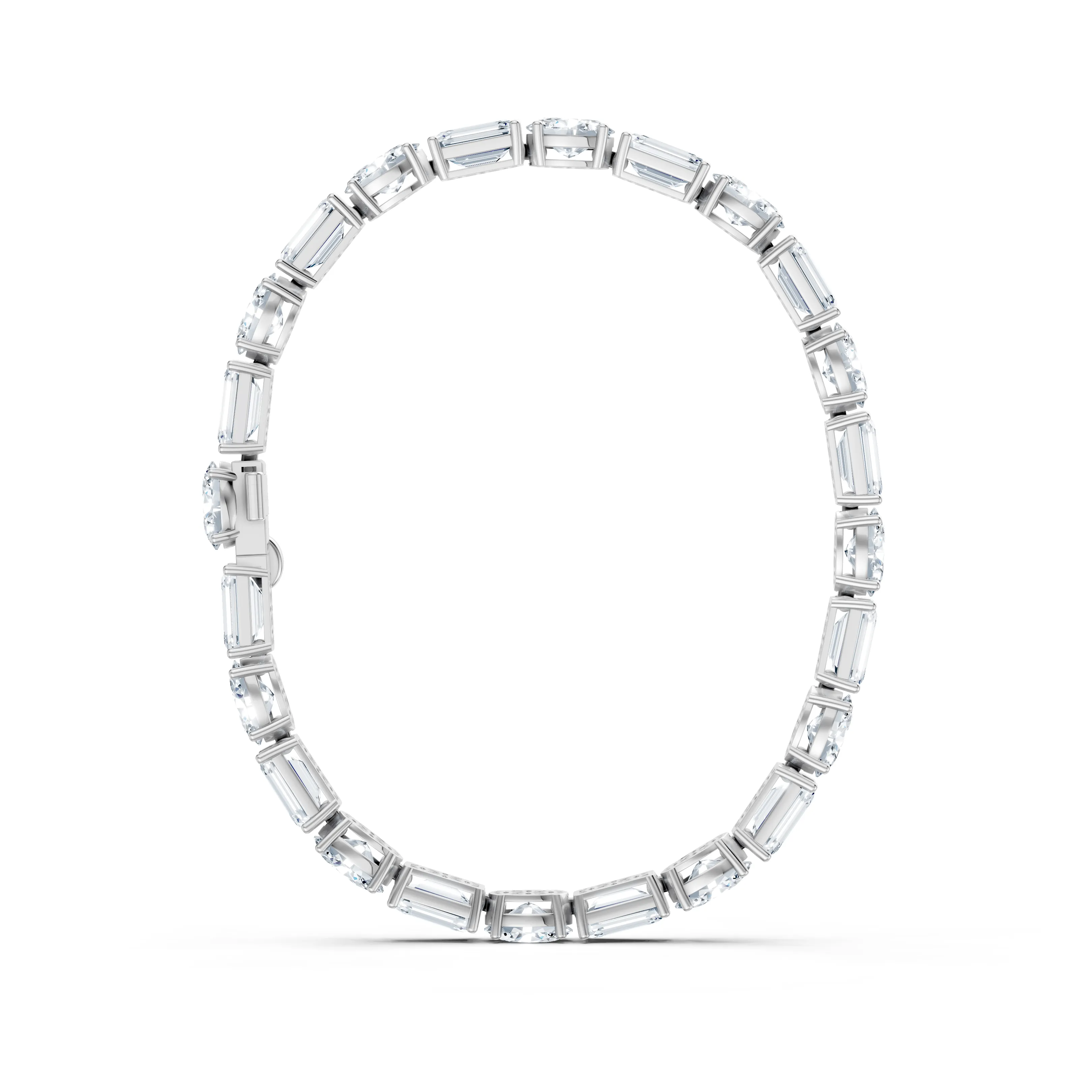 17 carat duet of splendor tennis bracelet - gallery - 6