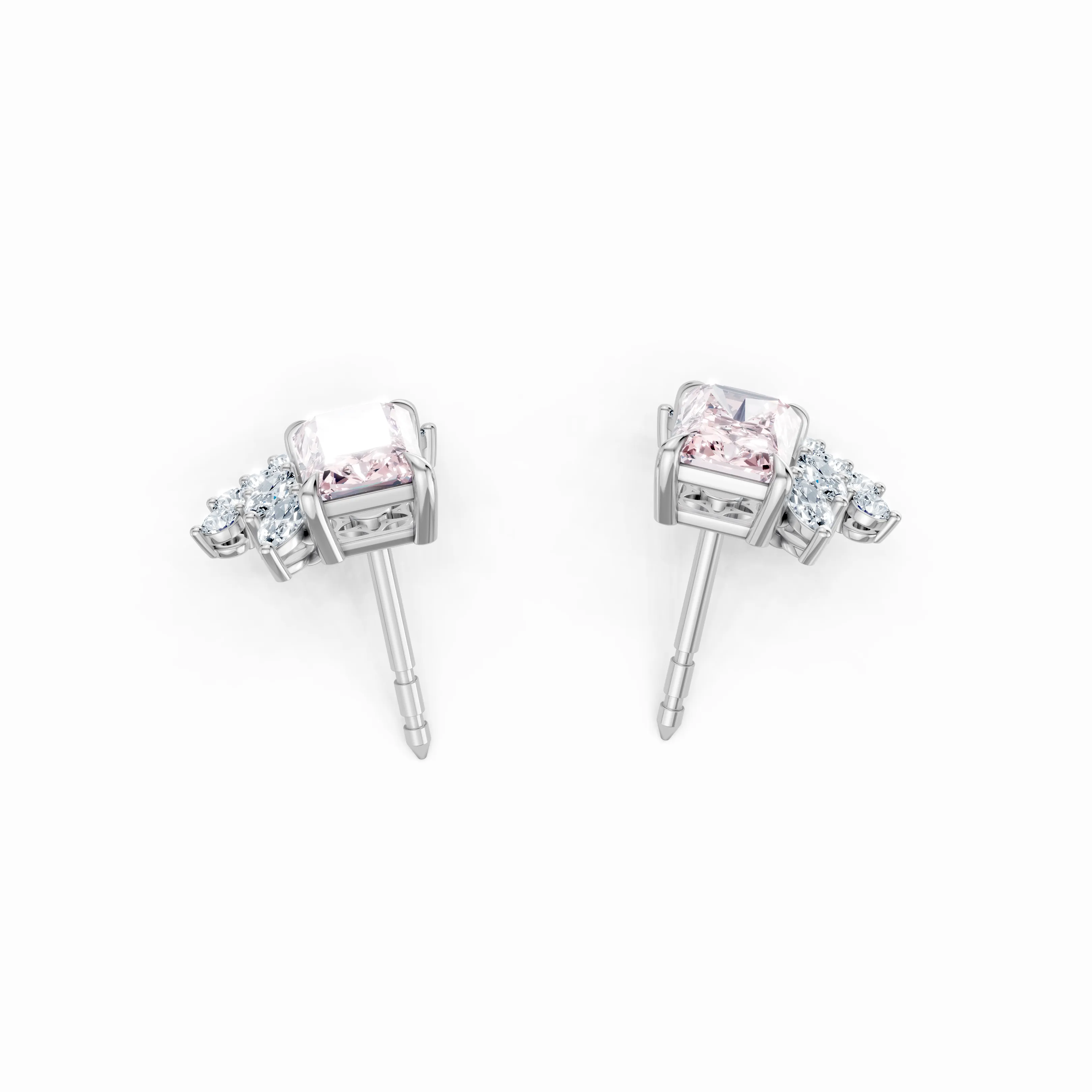 roselle fan radiant earrings - gallery - 4