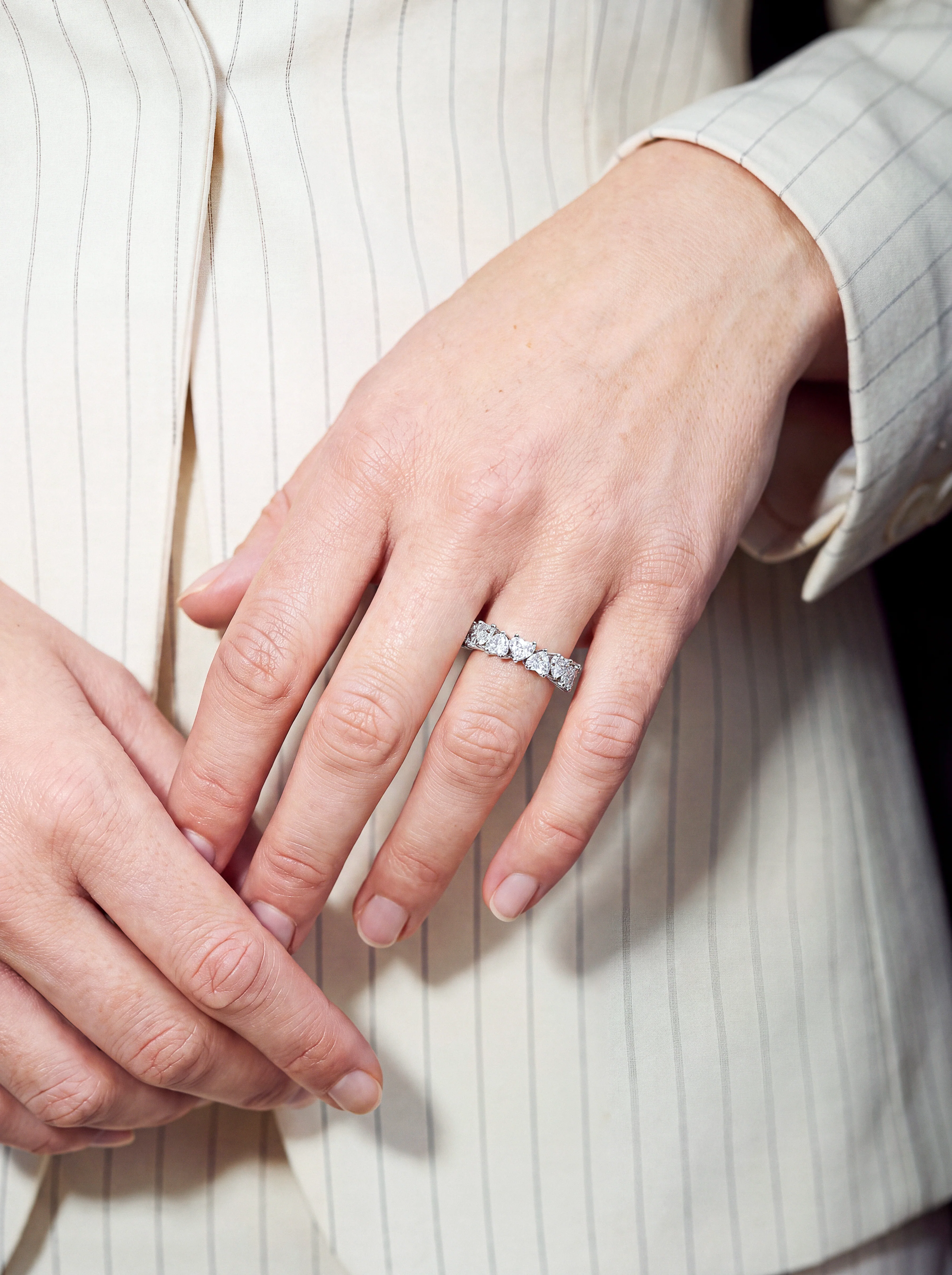 CORDELLE HEART RING in Cordelle Heart Bridal Set - image 1