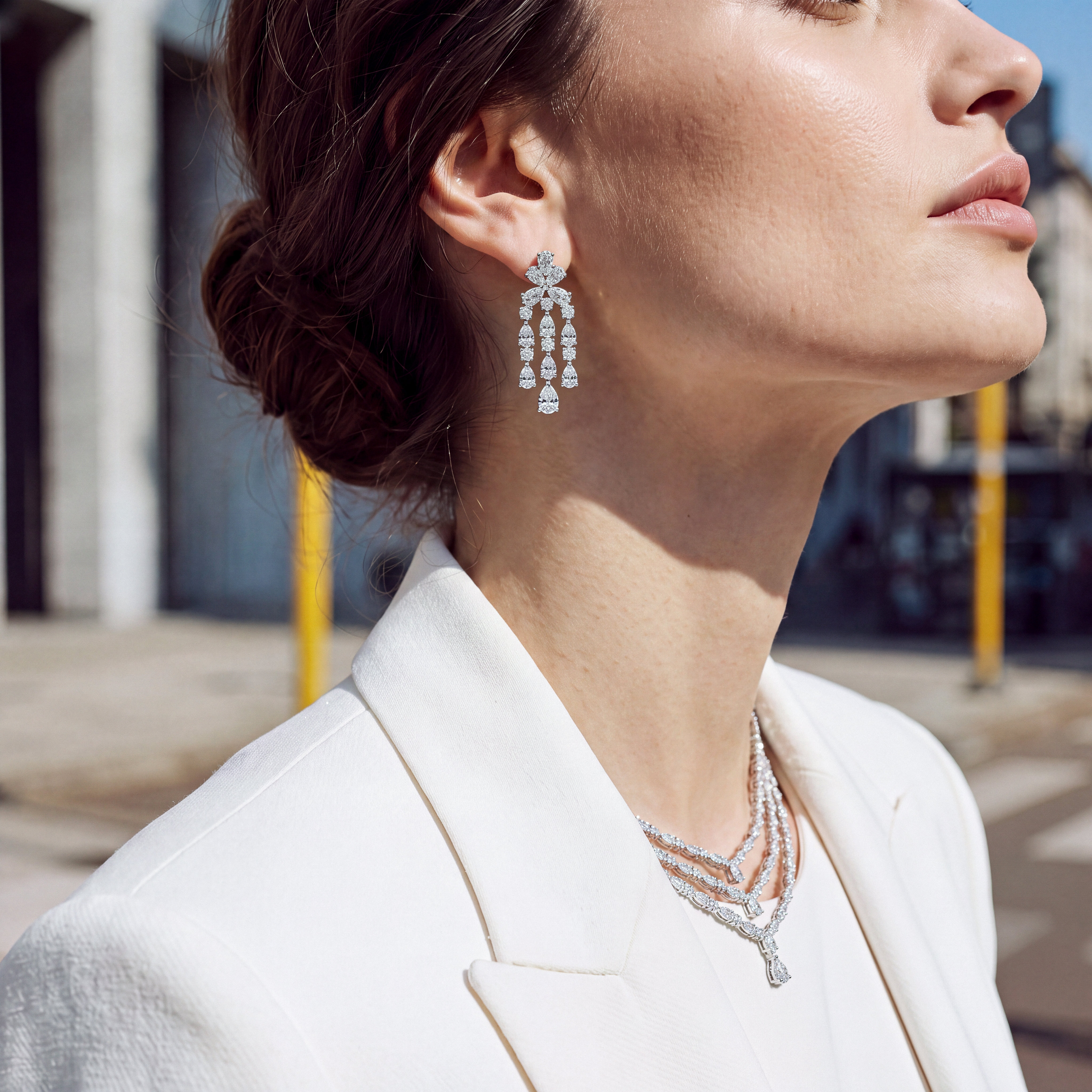 CELESTIA ÉTOILE BRIDAL SET EARRINGS in Celestia Étoile Bridal Set - image 1