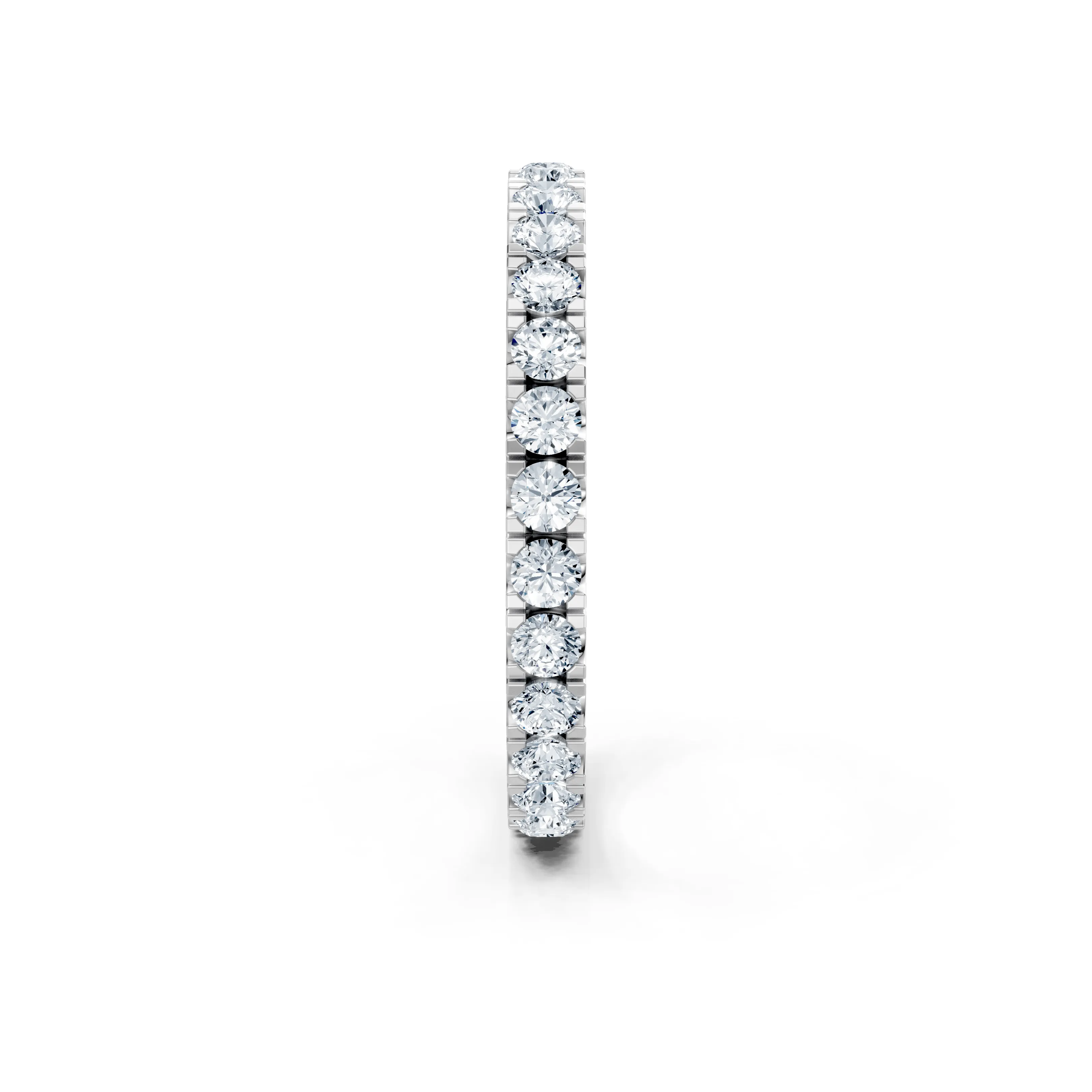 seraphina round eternity diamond band - gallery - 5