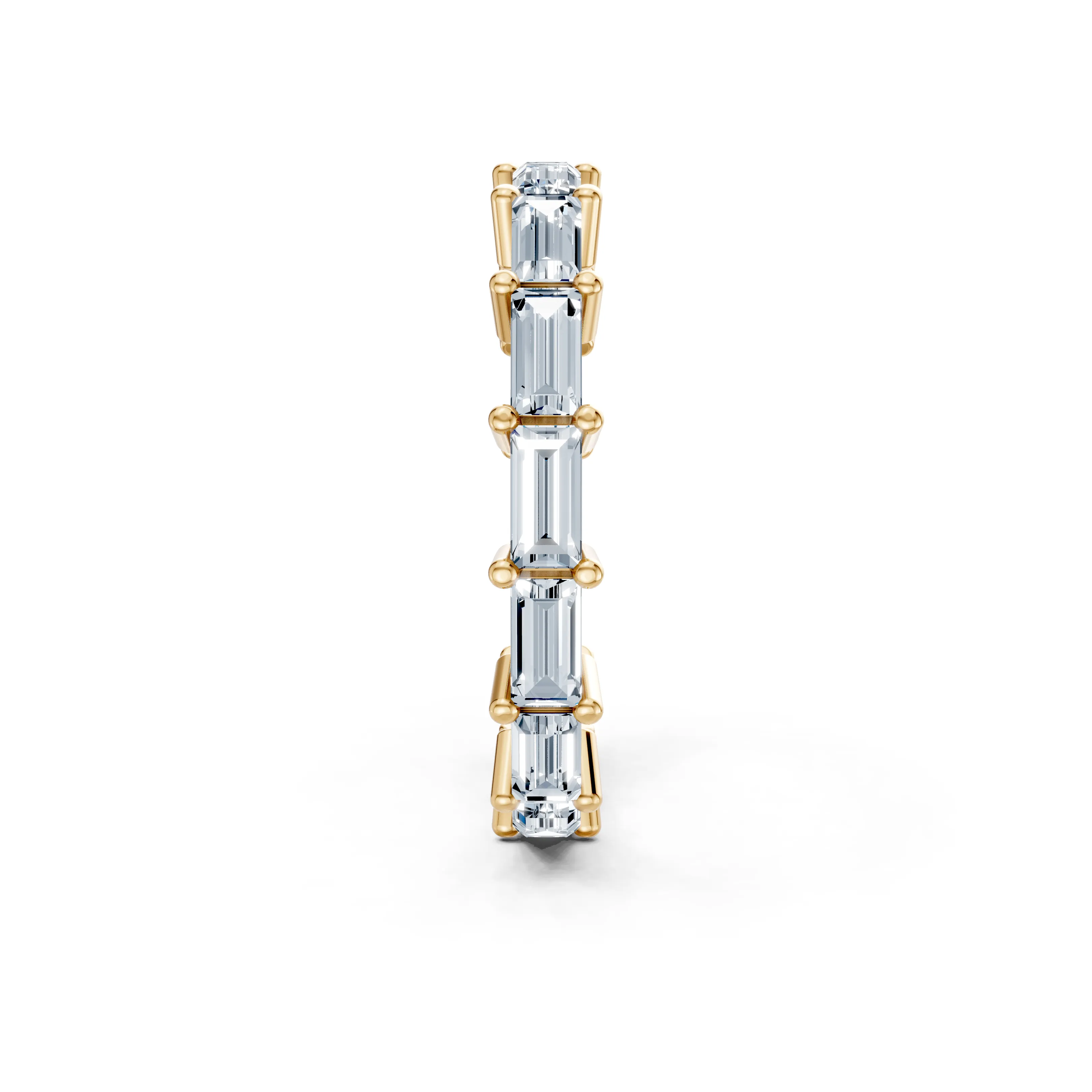 lucenna baguette eternity band - gallery - 5