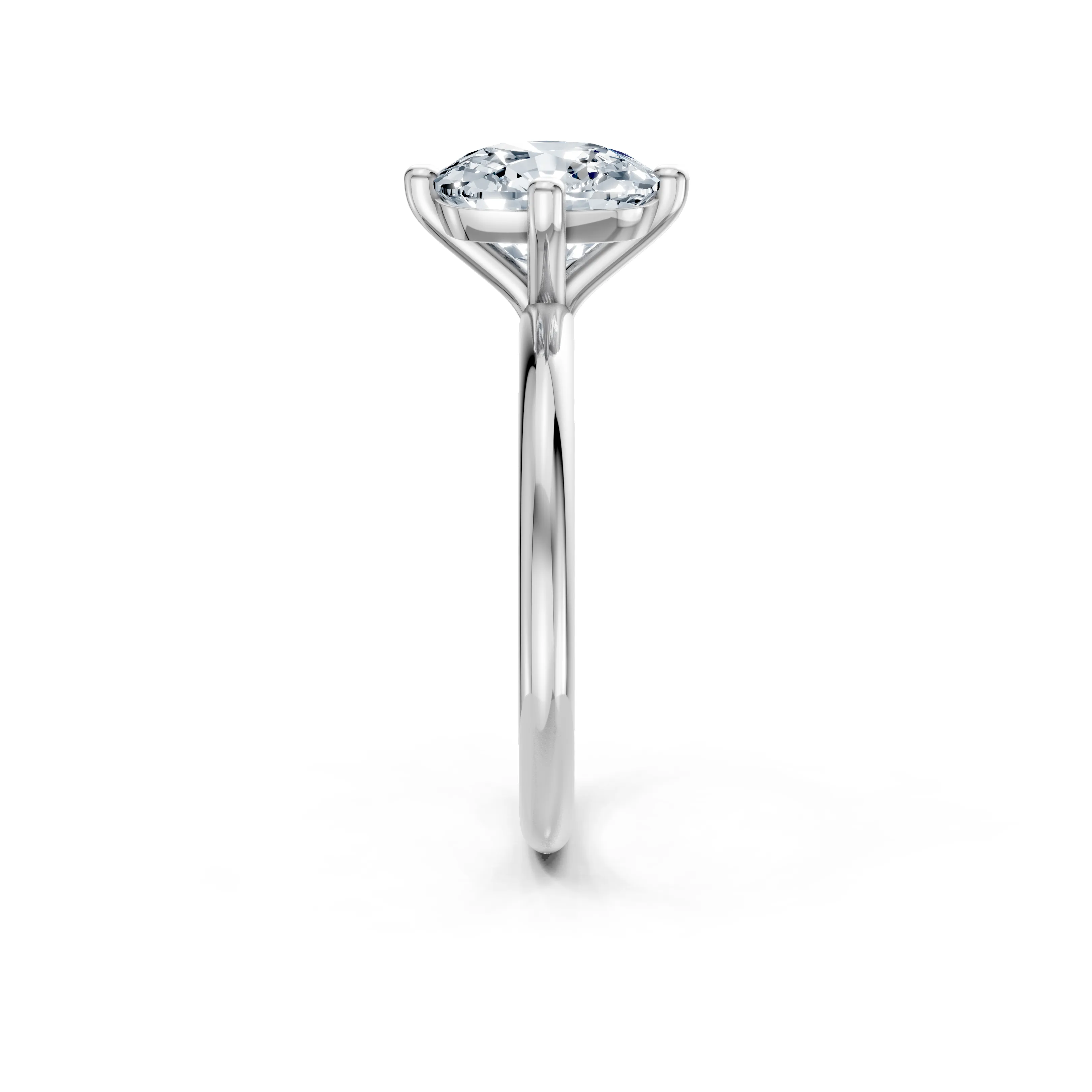 veyra cushion solitaire ring - gallery - 3