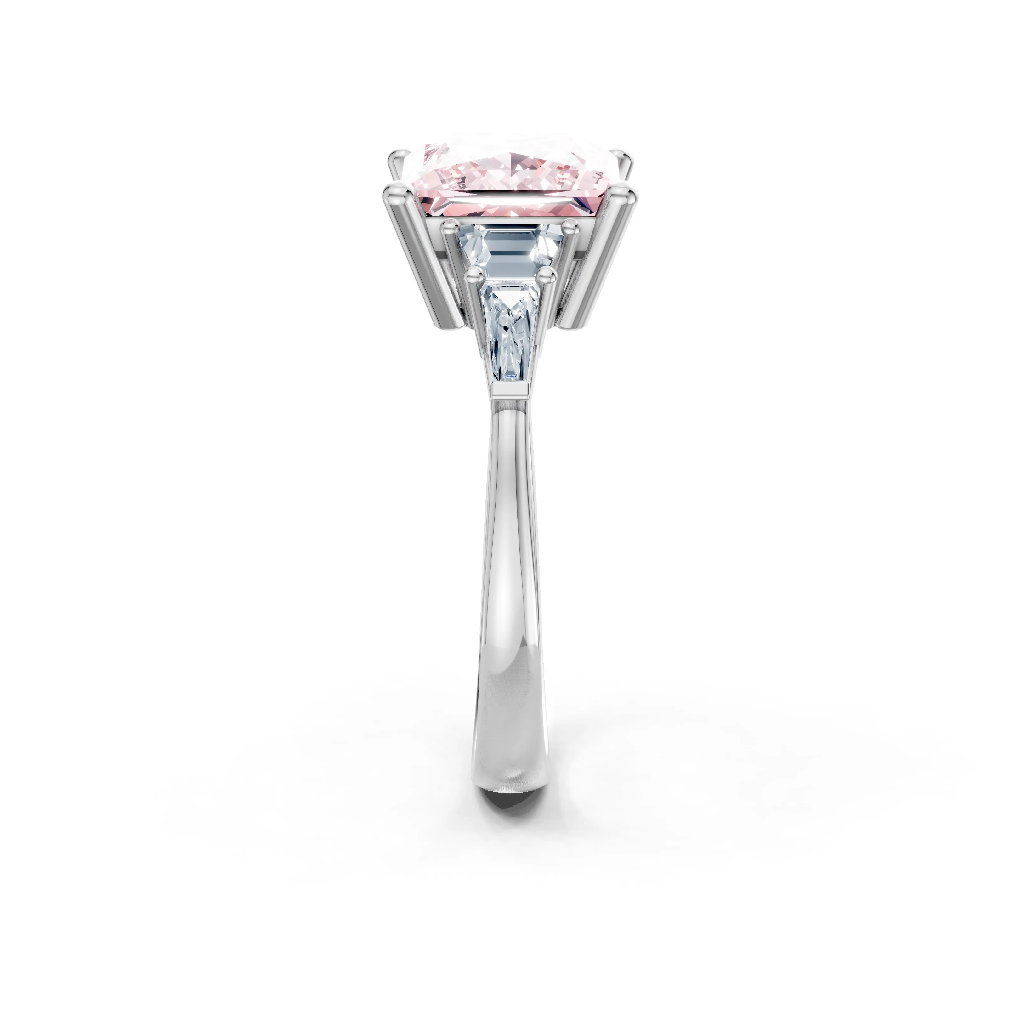 rosavelle princess multi stone solitaire ring - gallery - 3