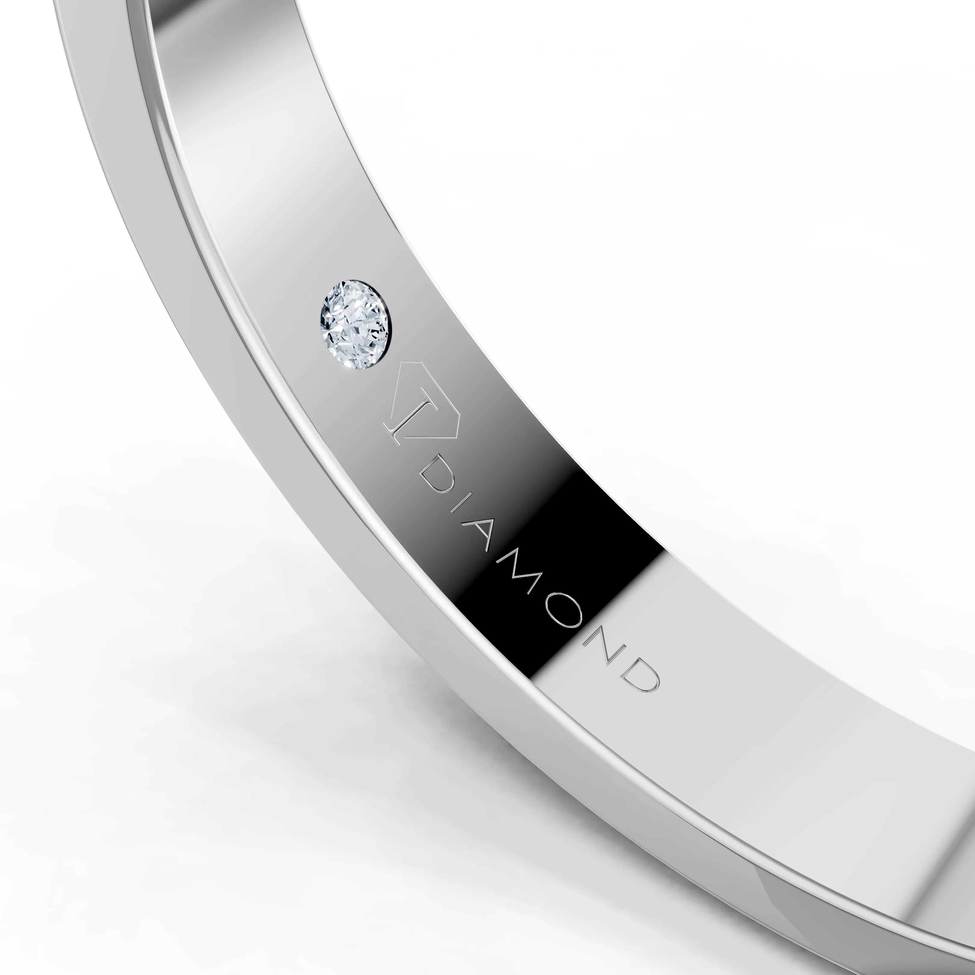 vionelle round trio solitaire ring - gallery - 7
