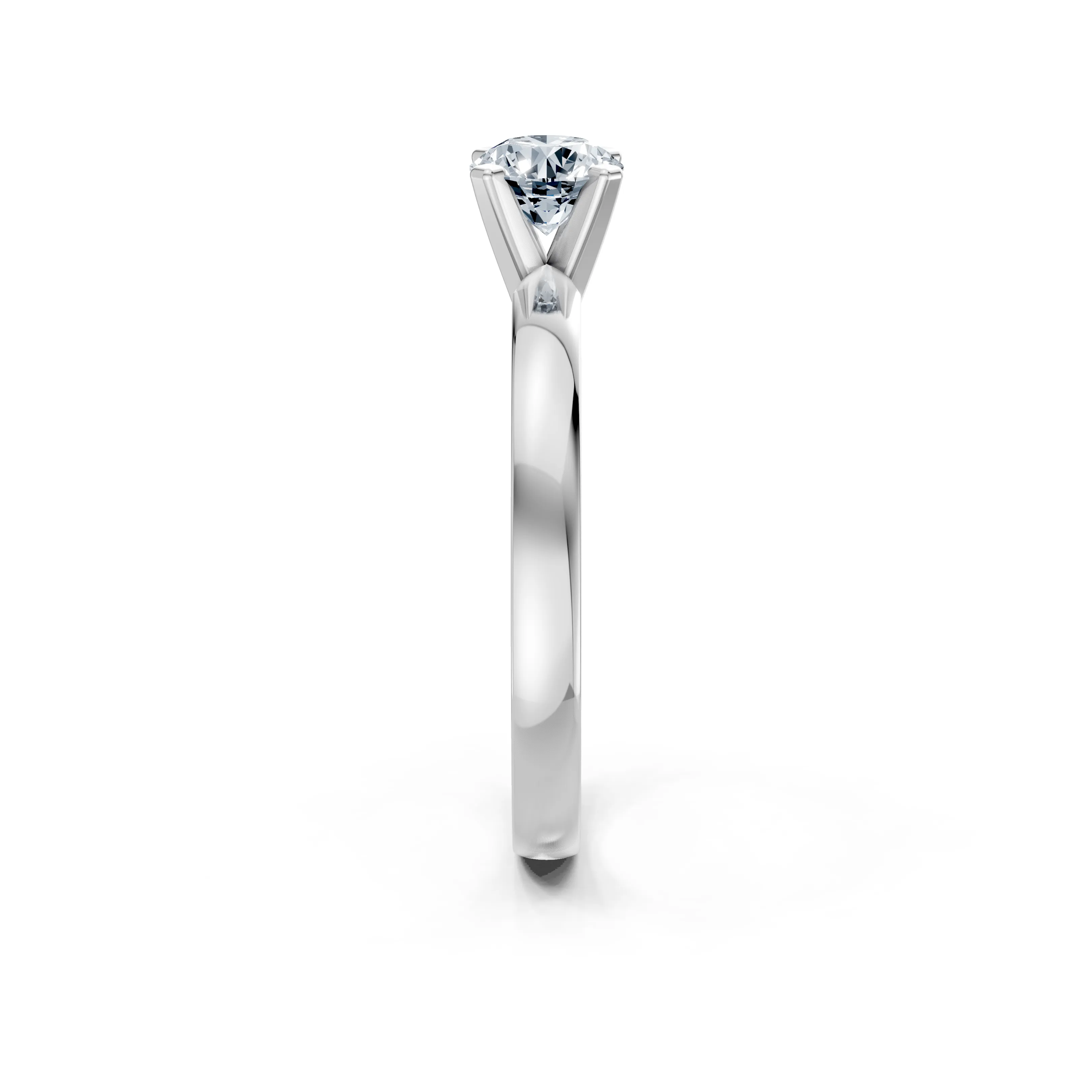 belvanna round solitaire ring - gallery - 4